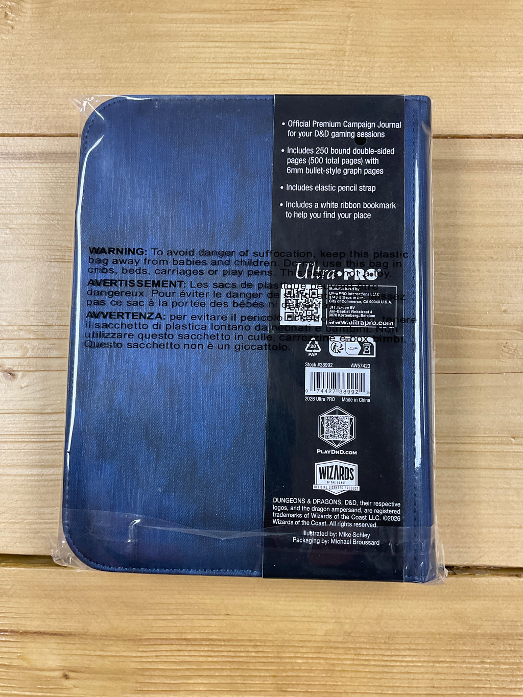 D&d Premium Campaign Journal ultra pro. Cleric