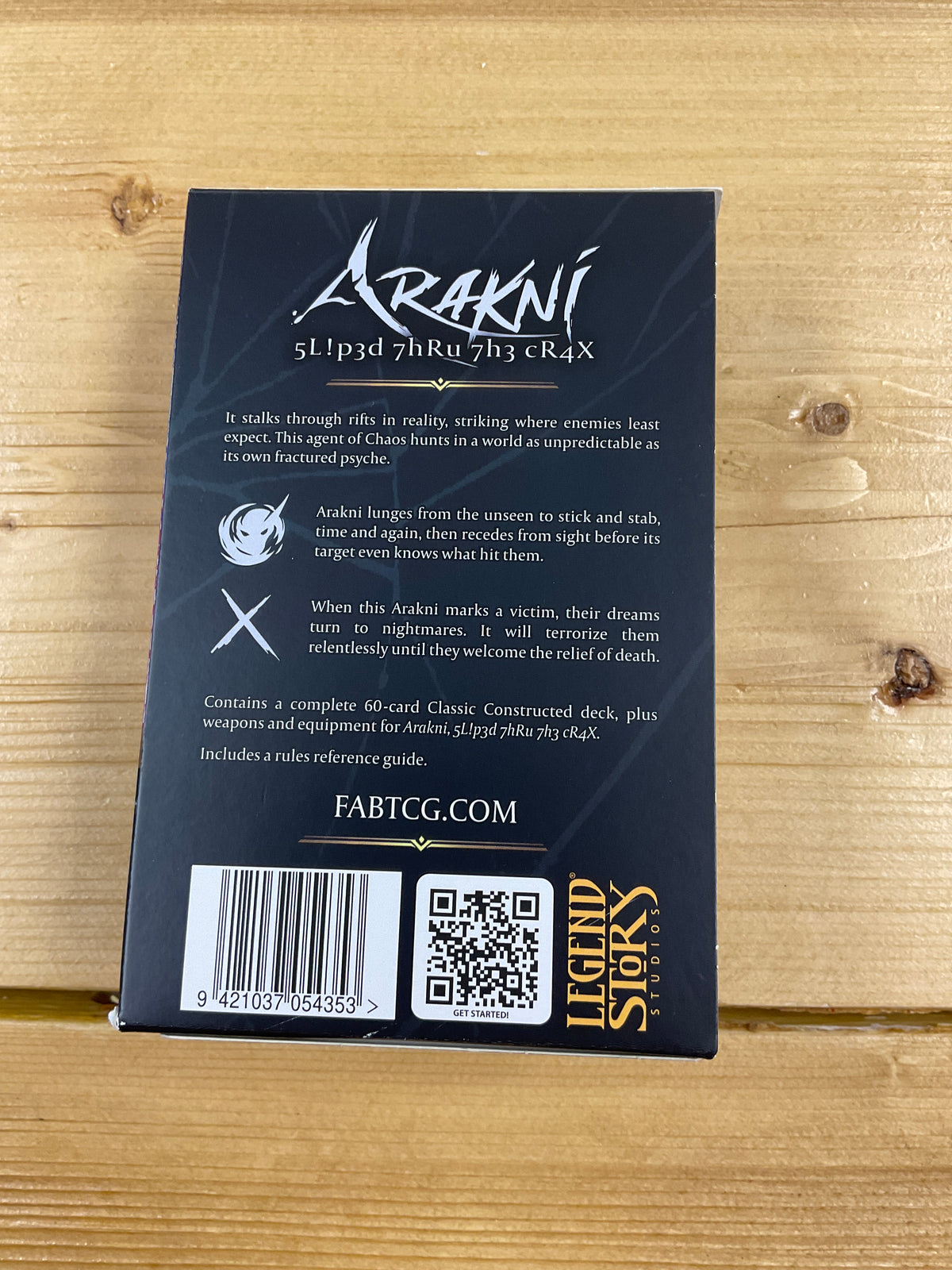 Flesh and Blood  Armory deck   Arakni