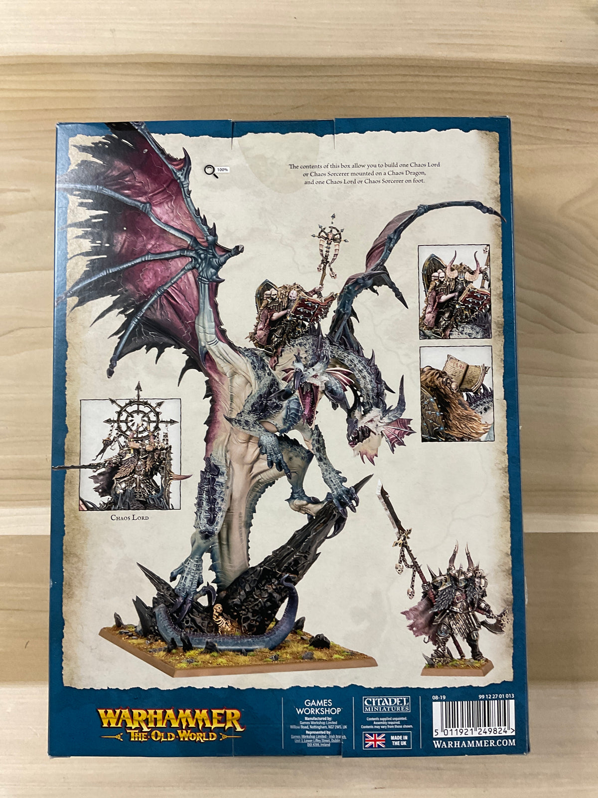 Warhammer Lord on Chaos Dragon