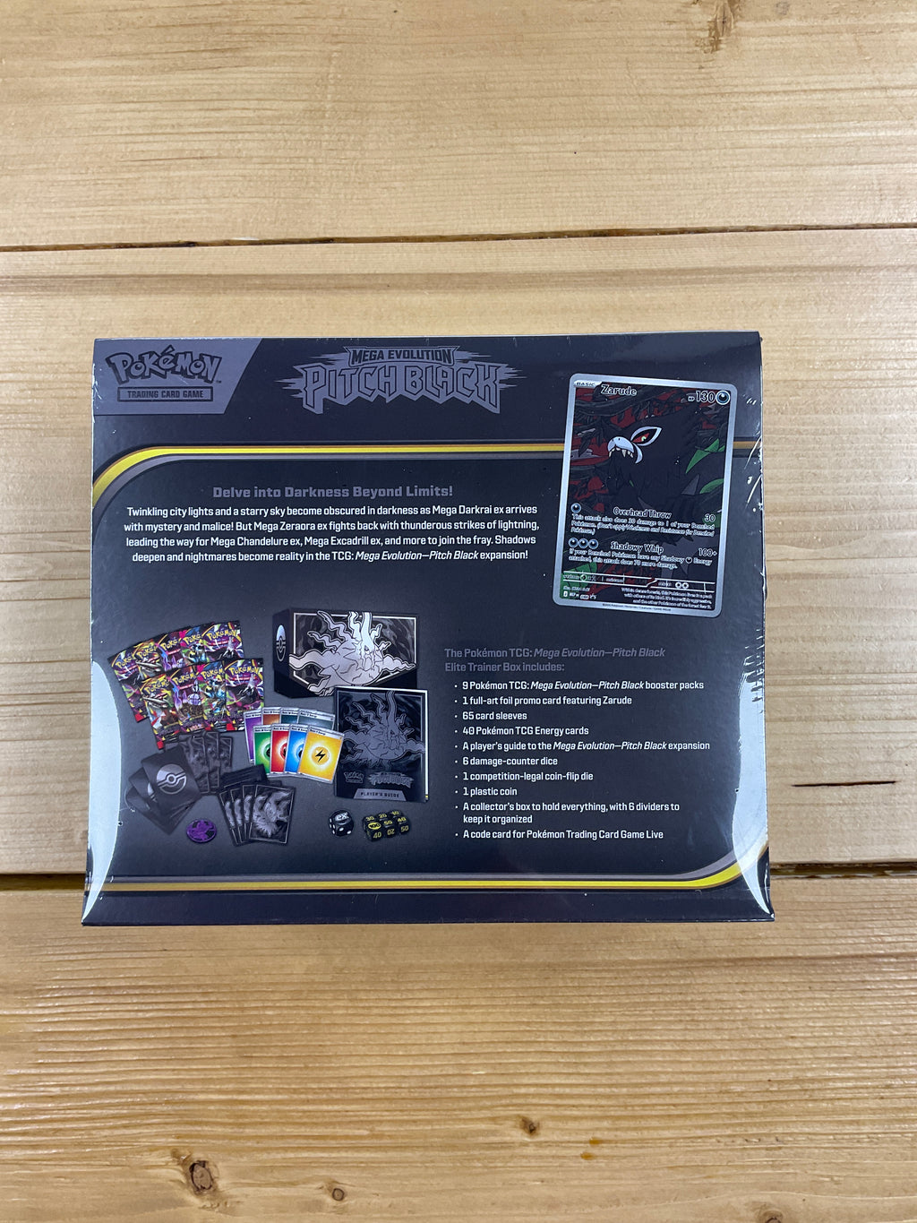 Pokémon   Élite trainer box  Mega évolution   Pitch Black