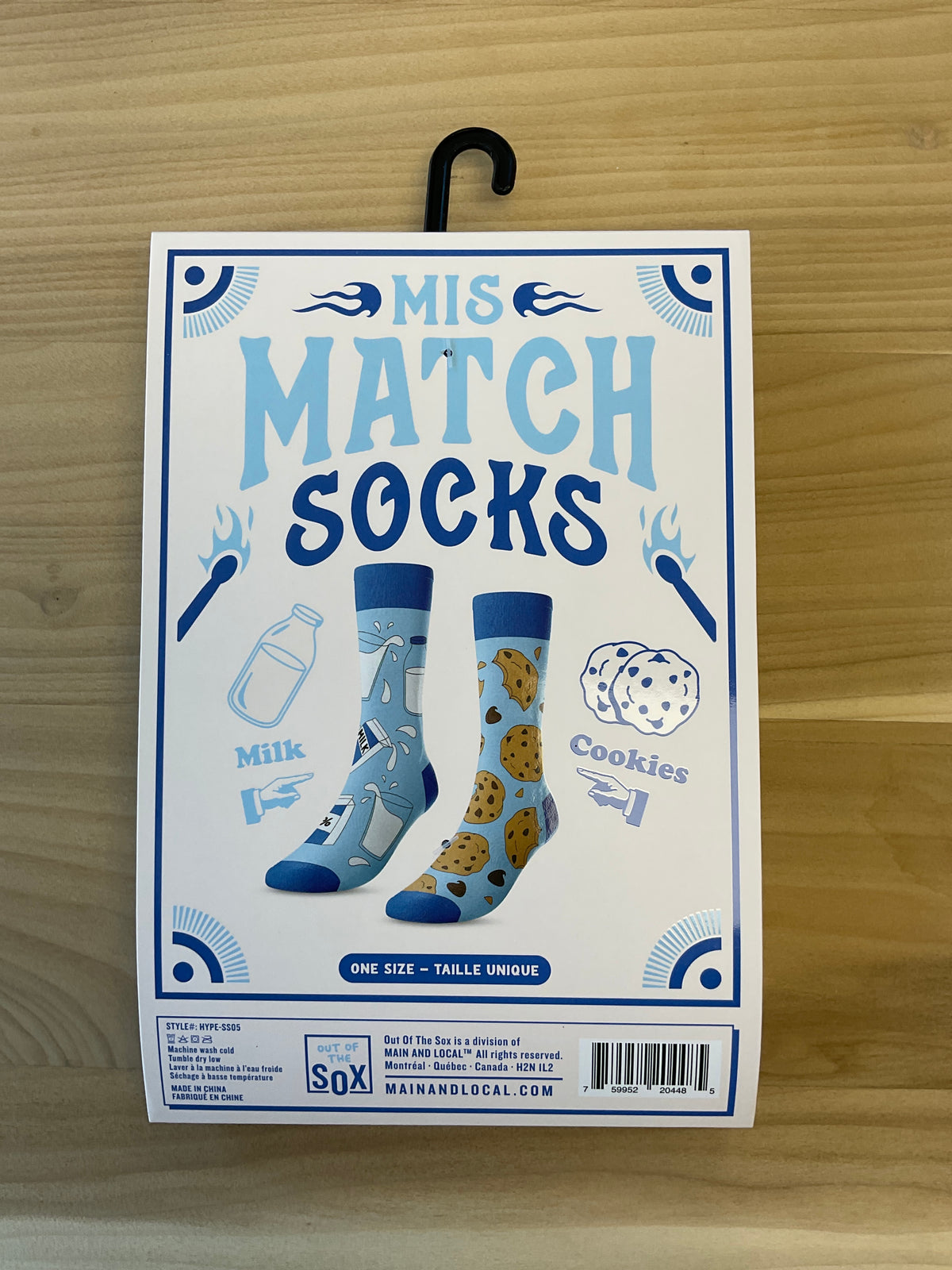 Mis Match Socks Cookies