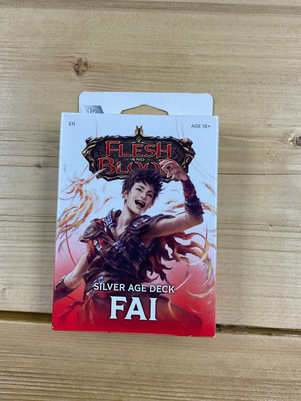 Flesh and Blood silver âge deck.  Fai