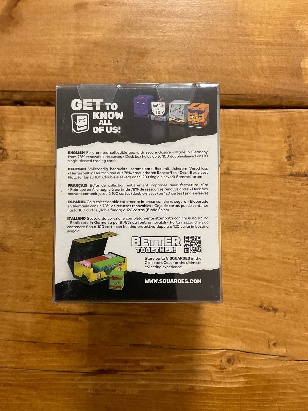 Ultimate guards Squaroes collectible deck box