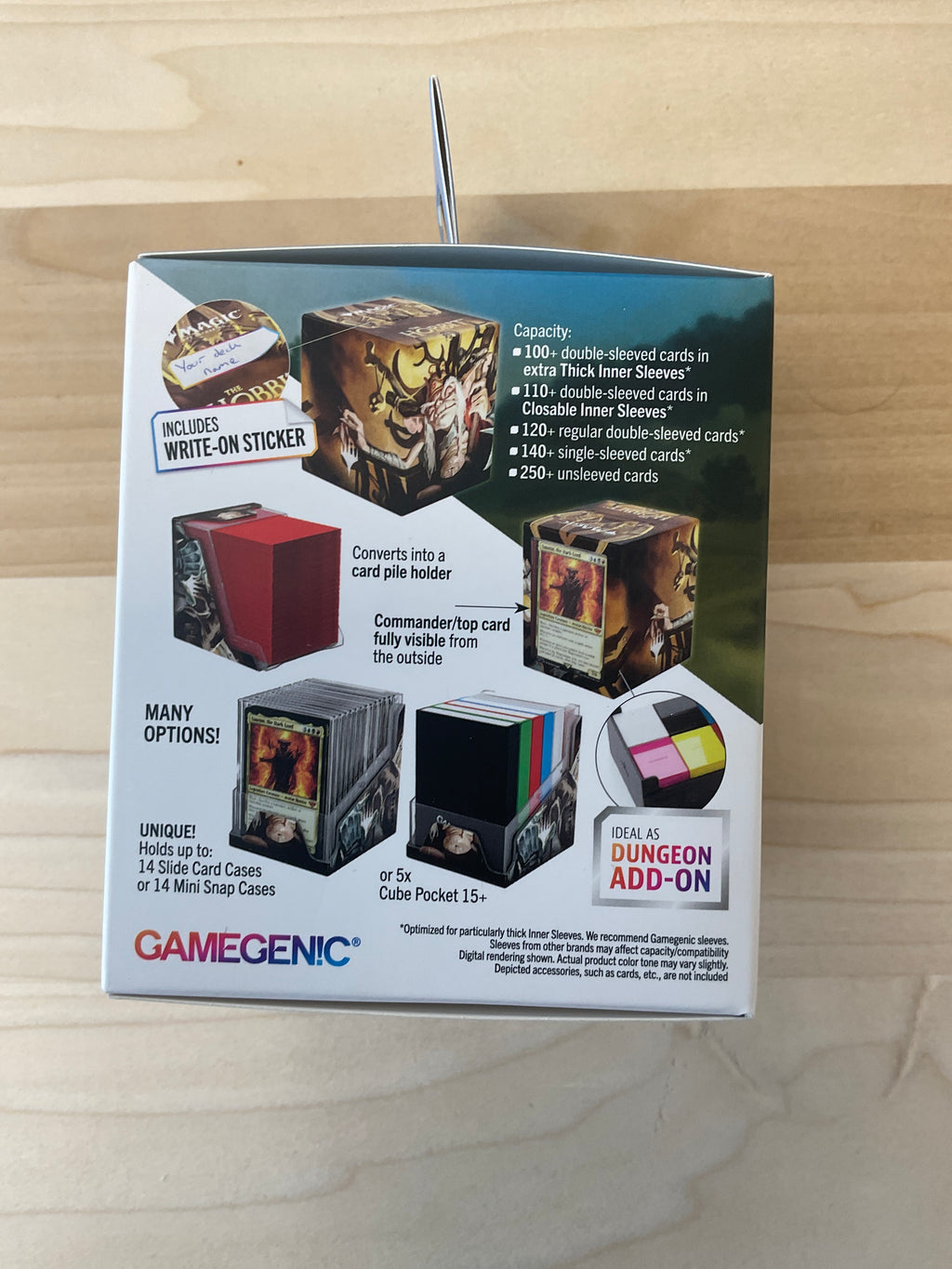 Gamegenic Mtg The Hobbit deck box bastion 100xl Goblin Queen