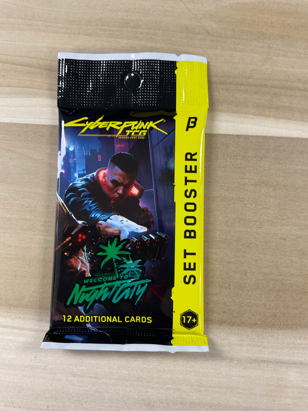 Cyberpunk TCG Welcome to Night city beta booster