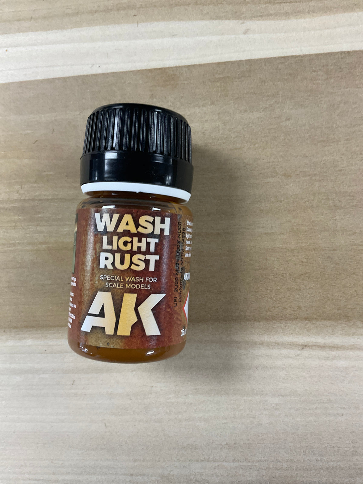 Ak wash light rust