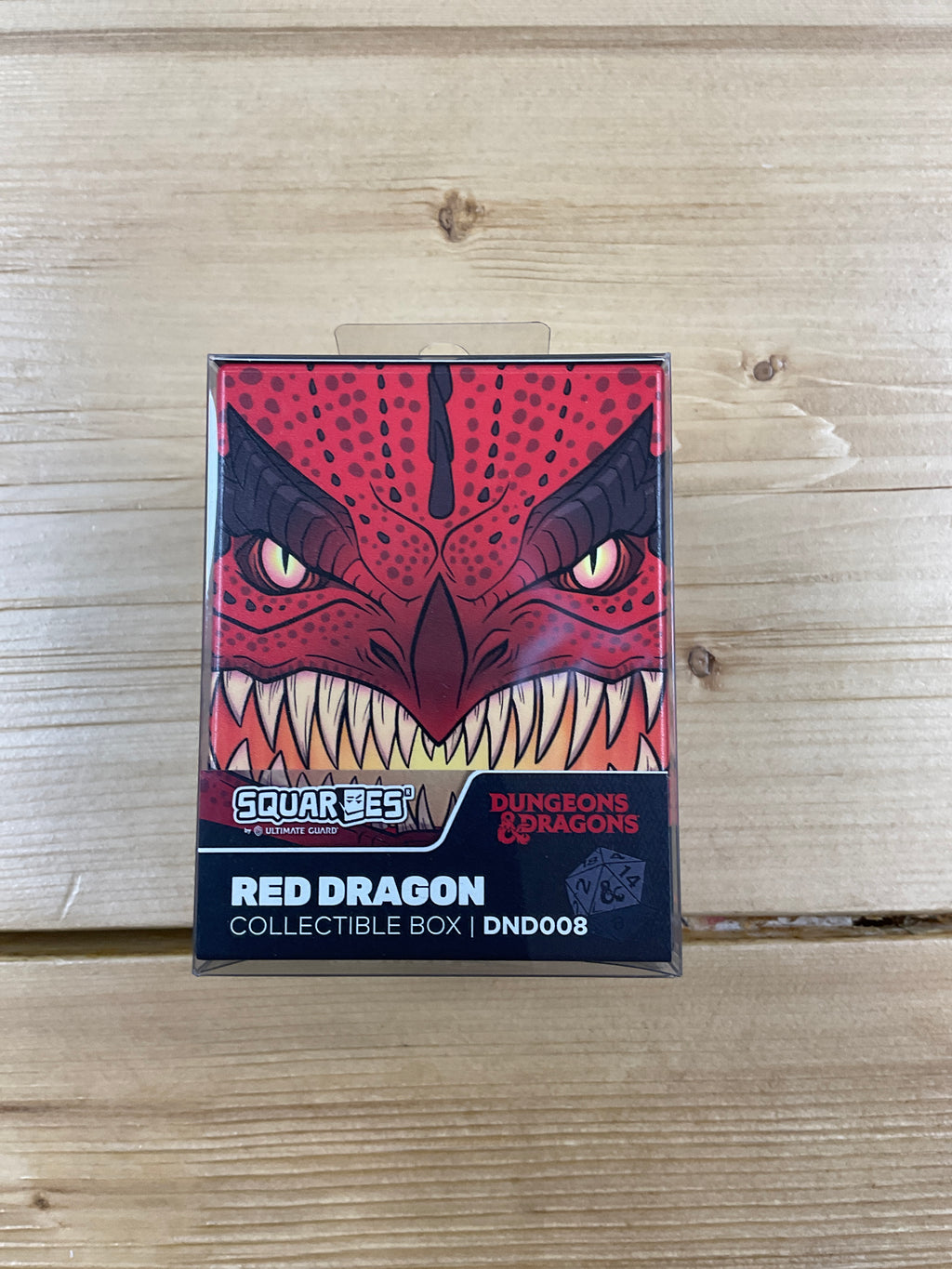 Squaroes deck box   Red Dragon D&d