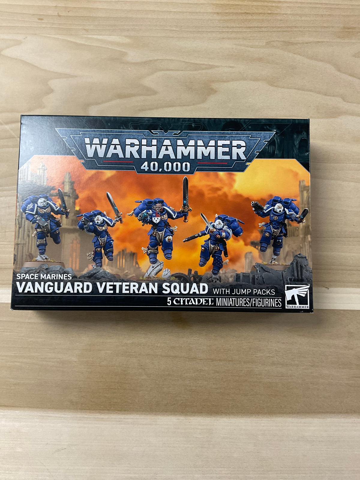 Warhammer 40k Space Marines Vanguard vétéran Squad White jump packs