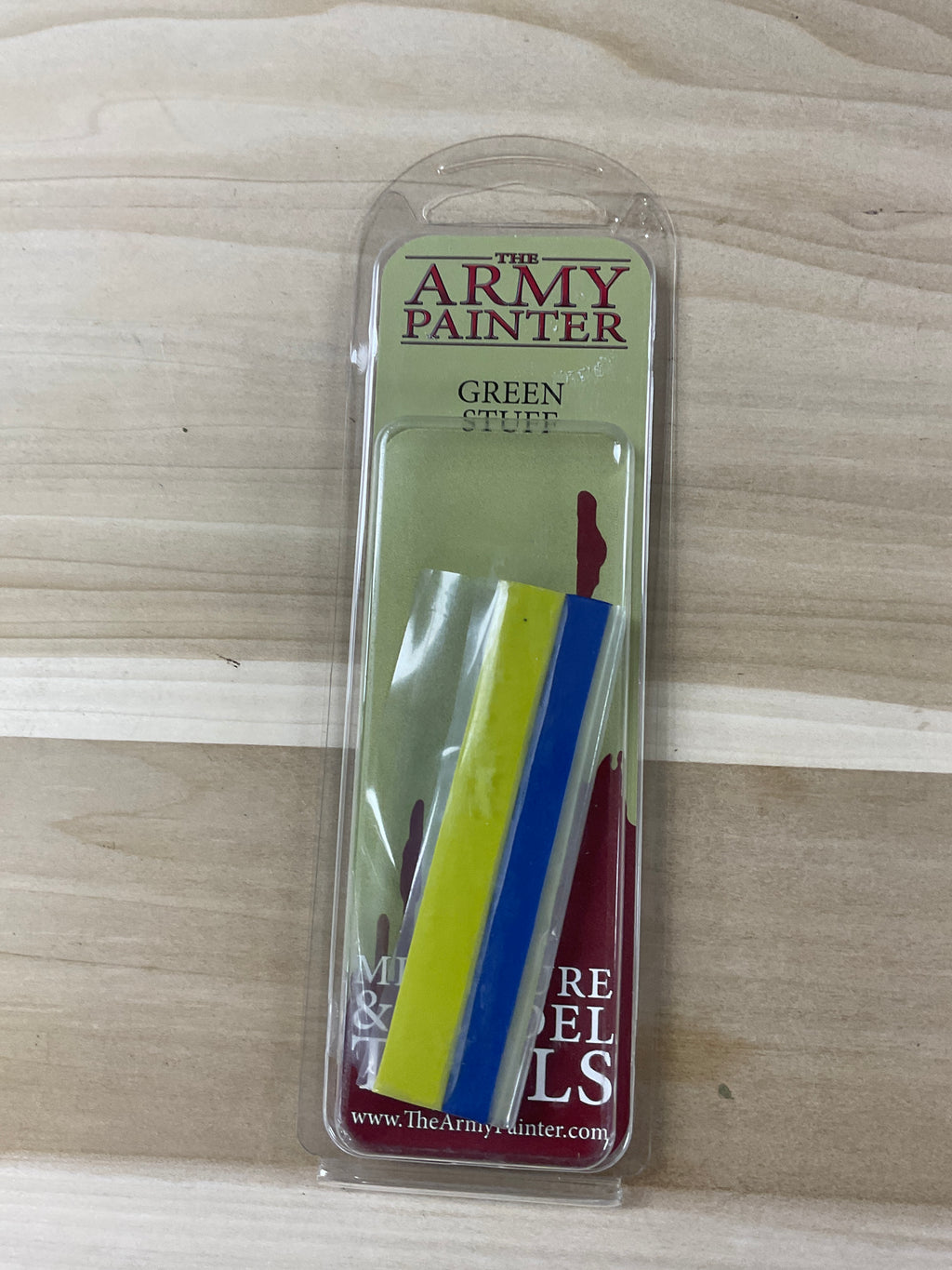 Army painter.  Green stuff