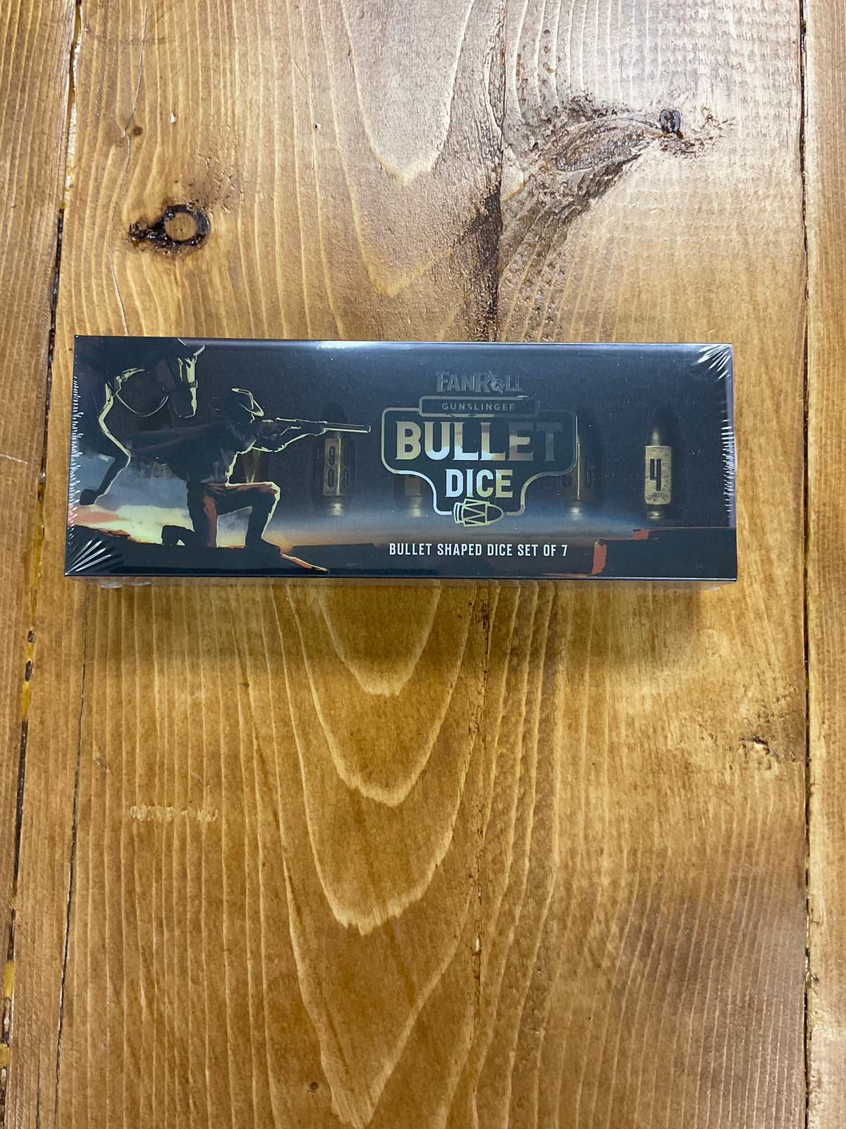 Fanroll Bullet dice gunslinger