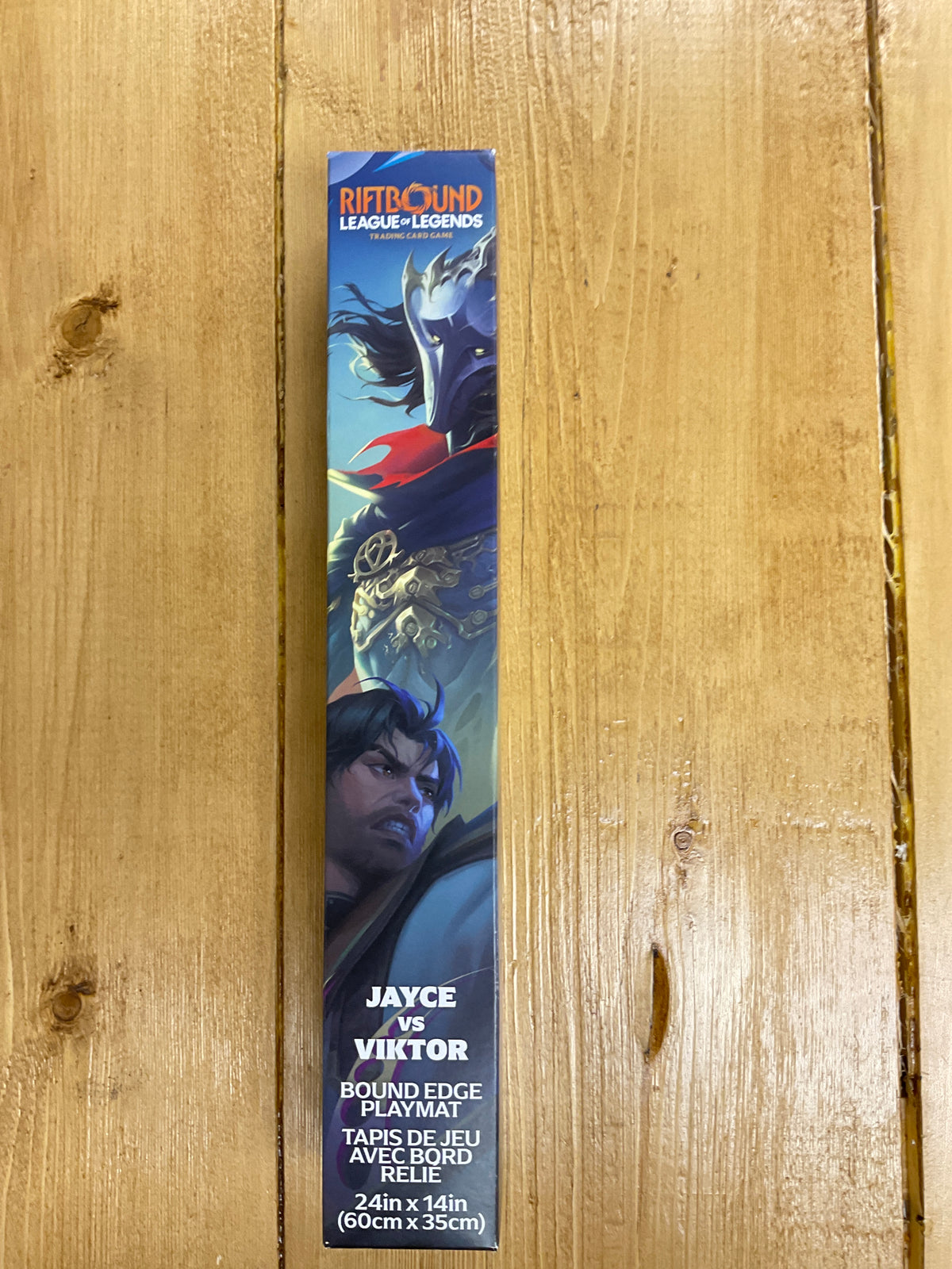 Riftbound league of legends Playmat Jayce vs Viktor