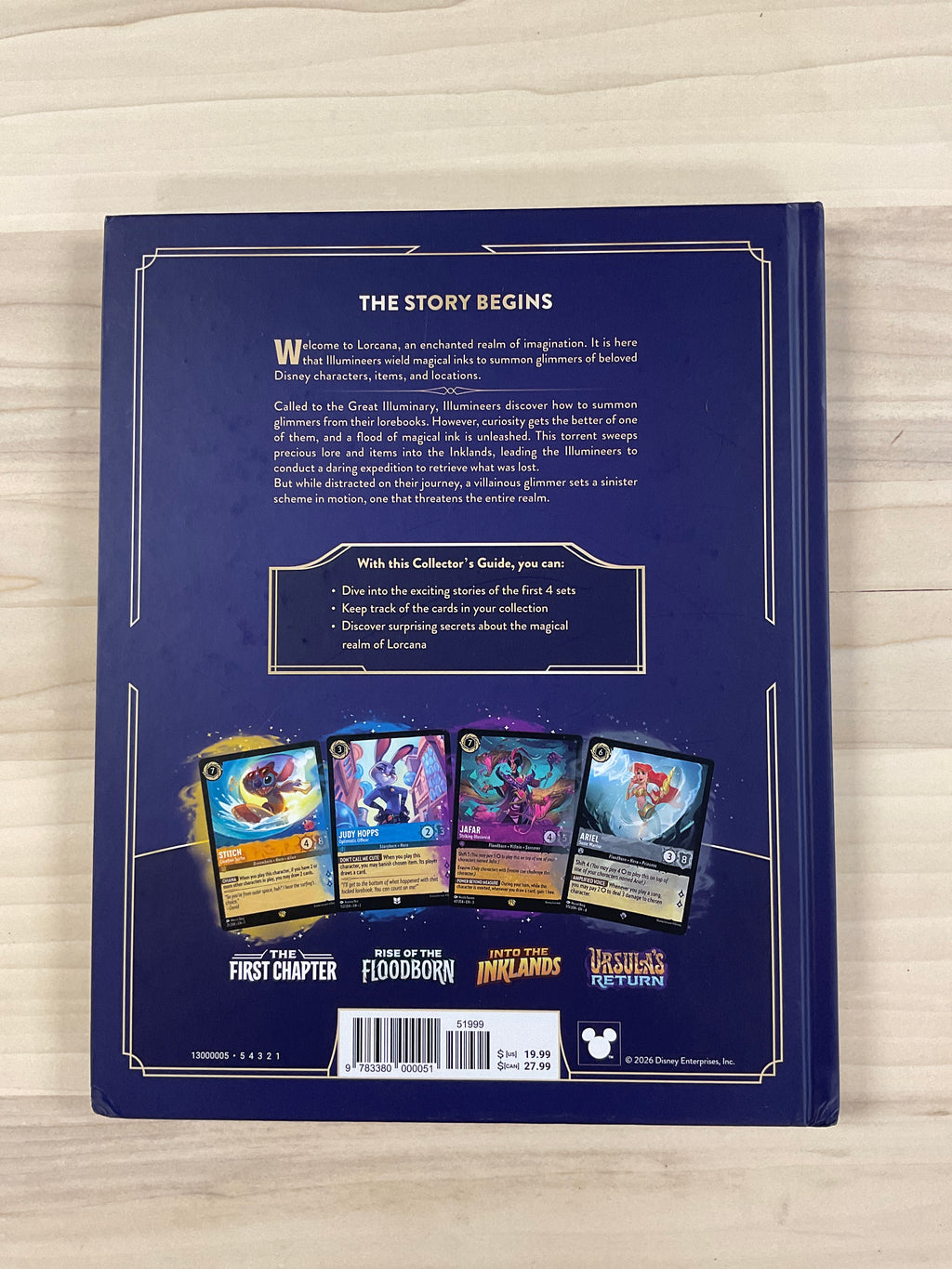 Lorcana Collectors Guide set 1-4