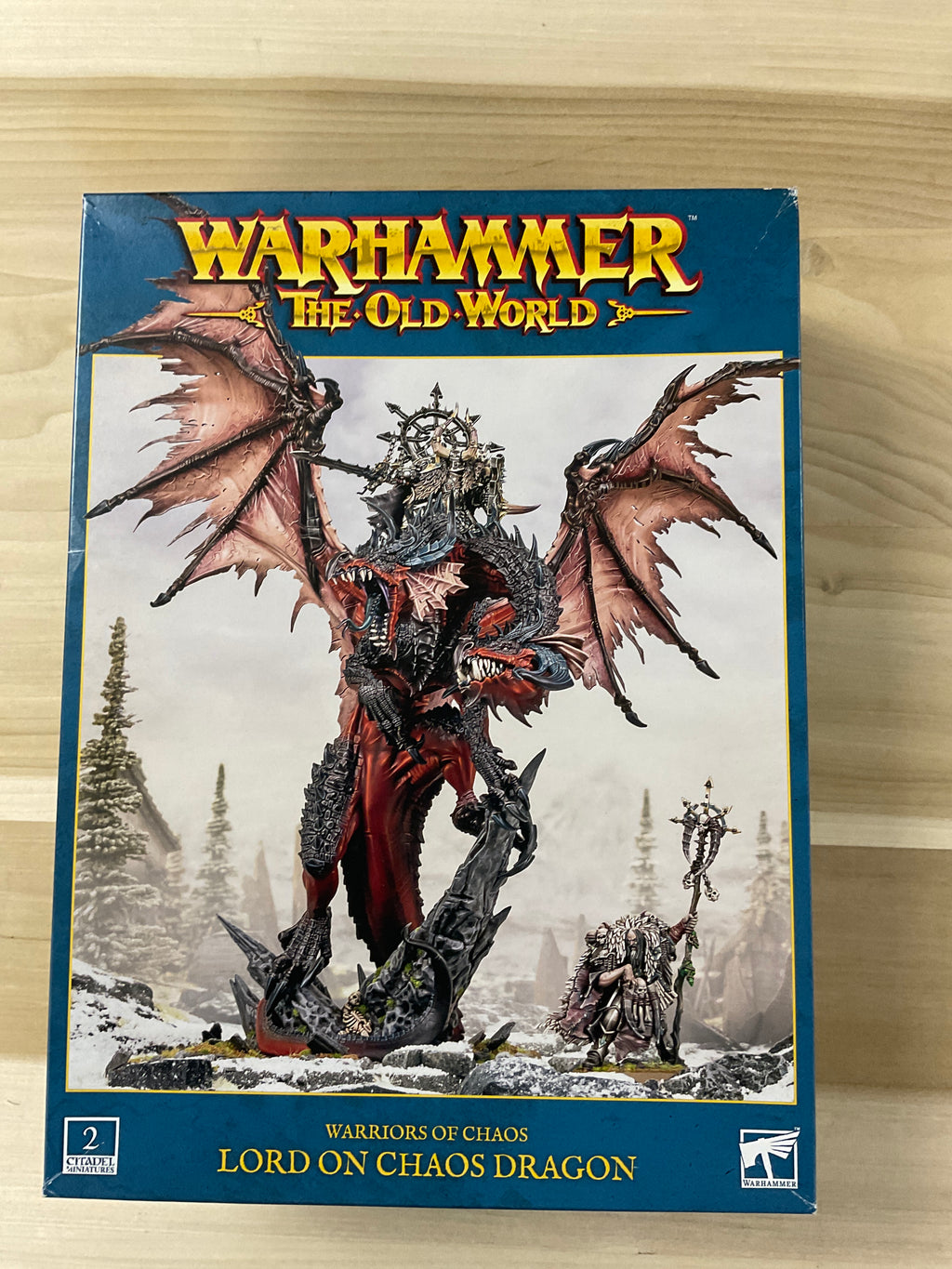 Warhammer Lord on Chaos Dragon