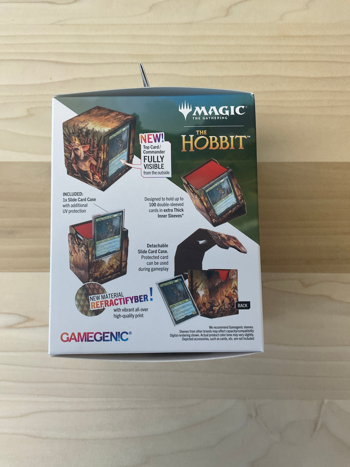 Gamegenic Mtg deck box the Hobbit Squire plus 100+xl