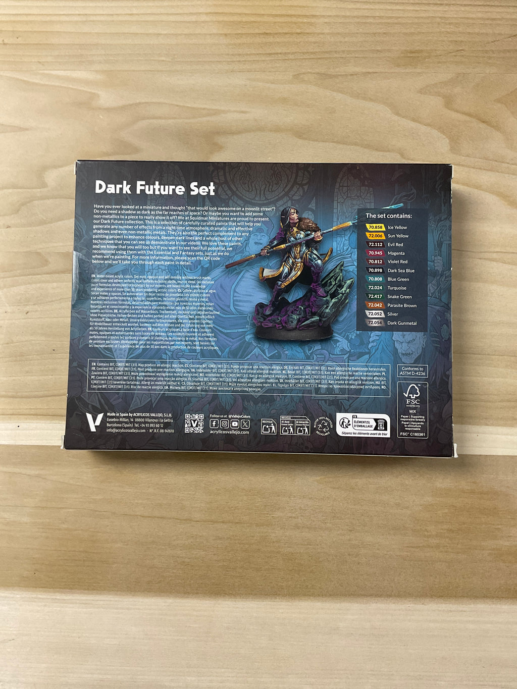 Squidmar.  Dark future set