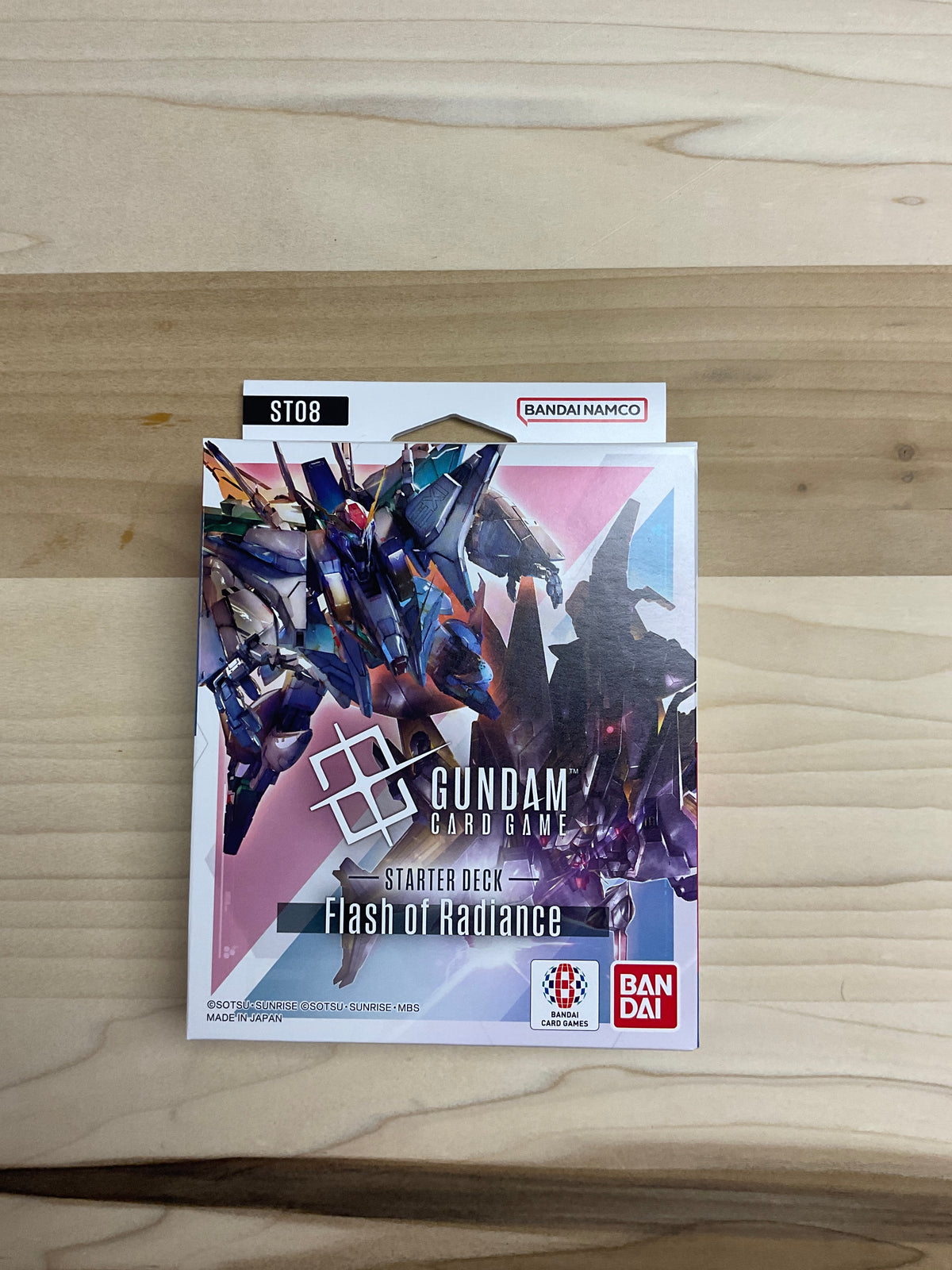 Gundam TCG starter deck   Flash of radiance st08