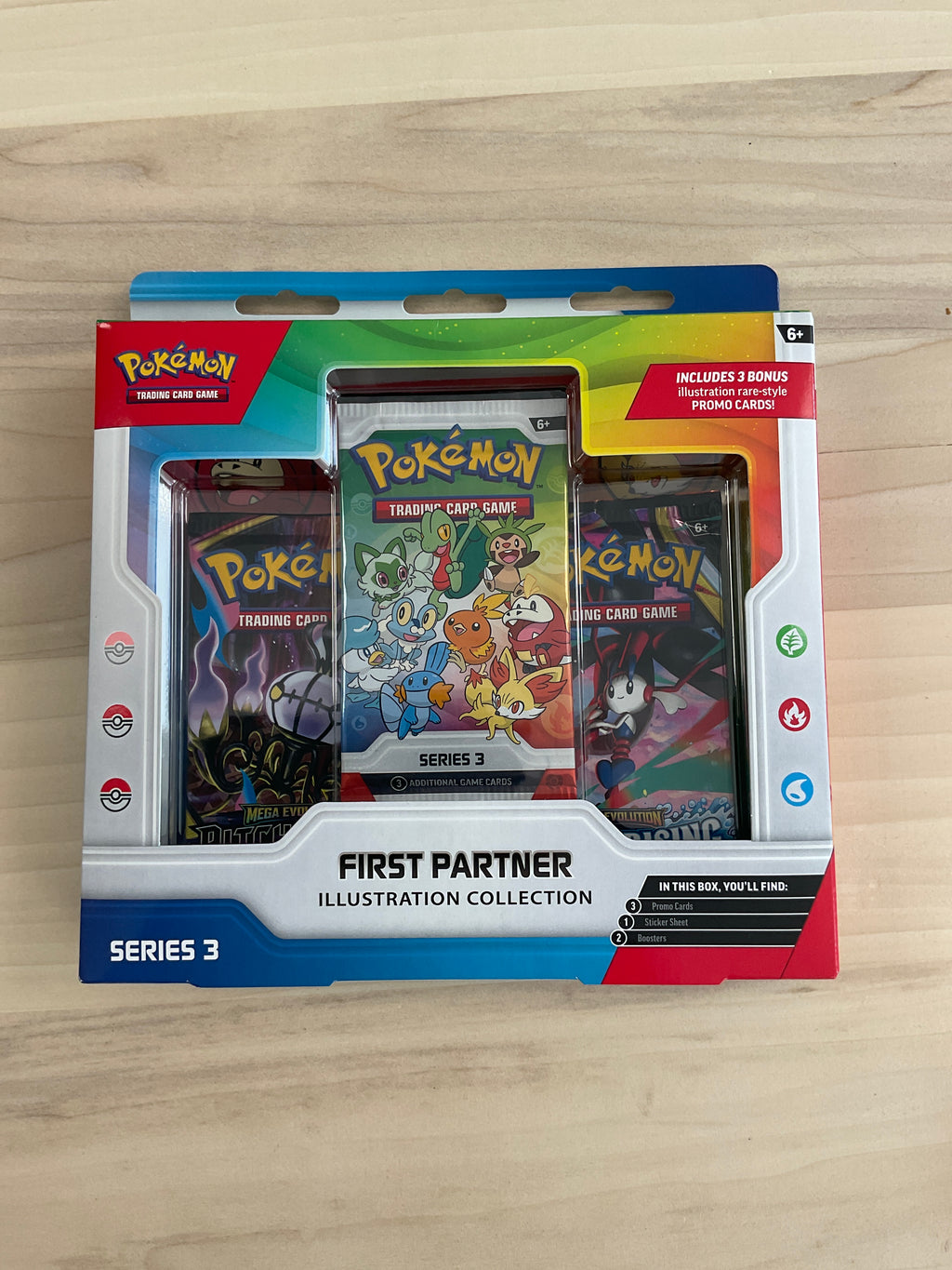 Pokémon First partner Illustration Série 3