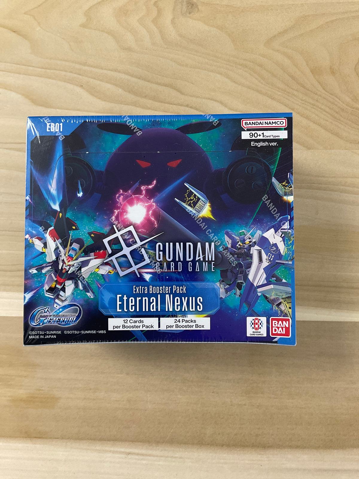Gundam external Nexus TCG display