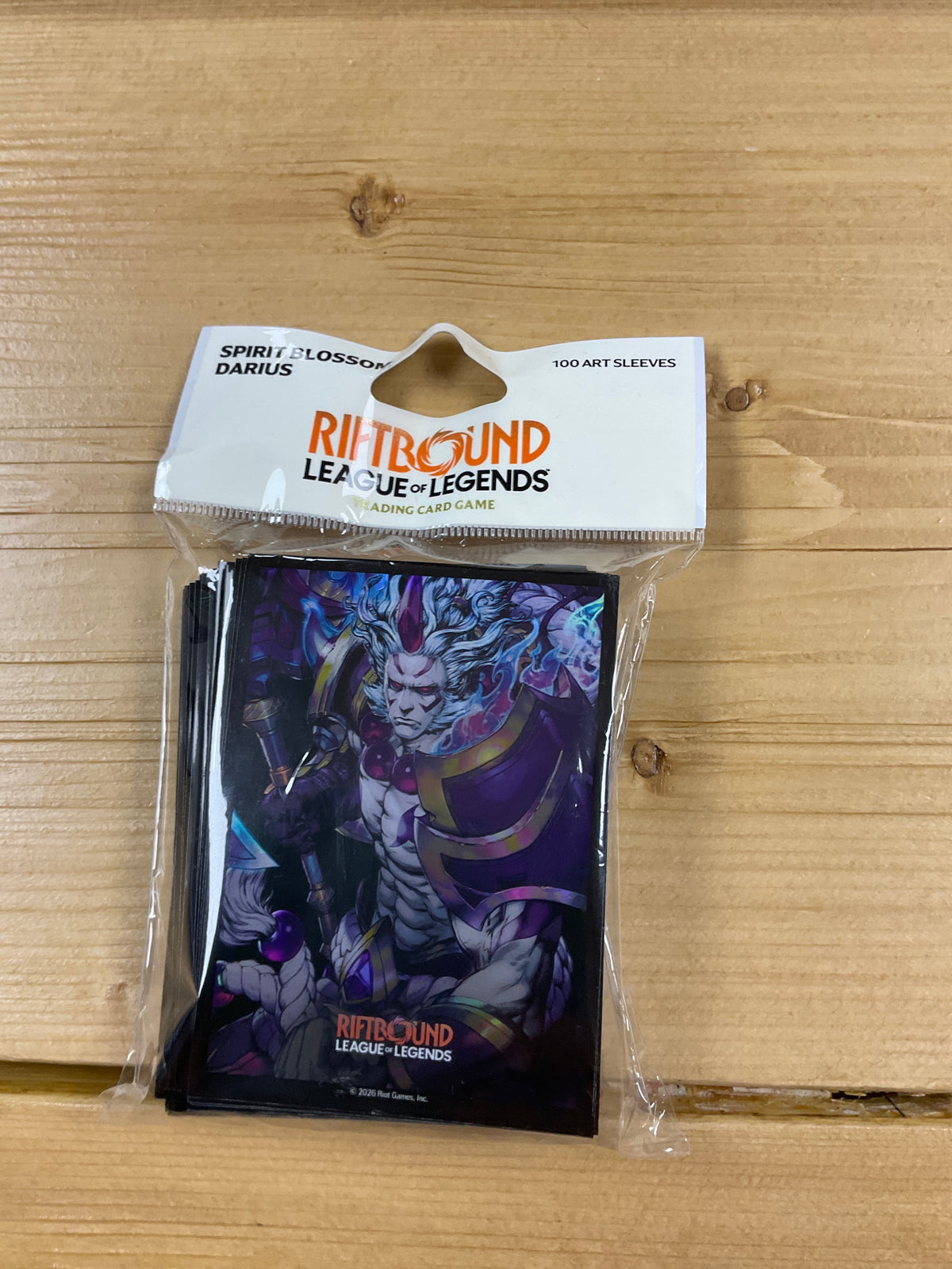 Riftbound league of legends Sleeve Darius