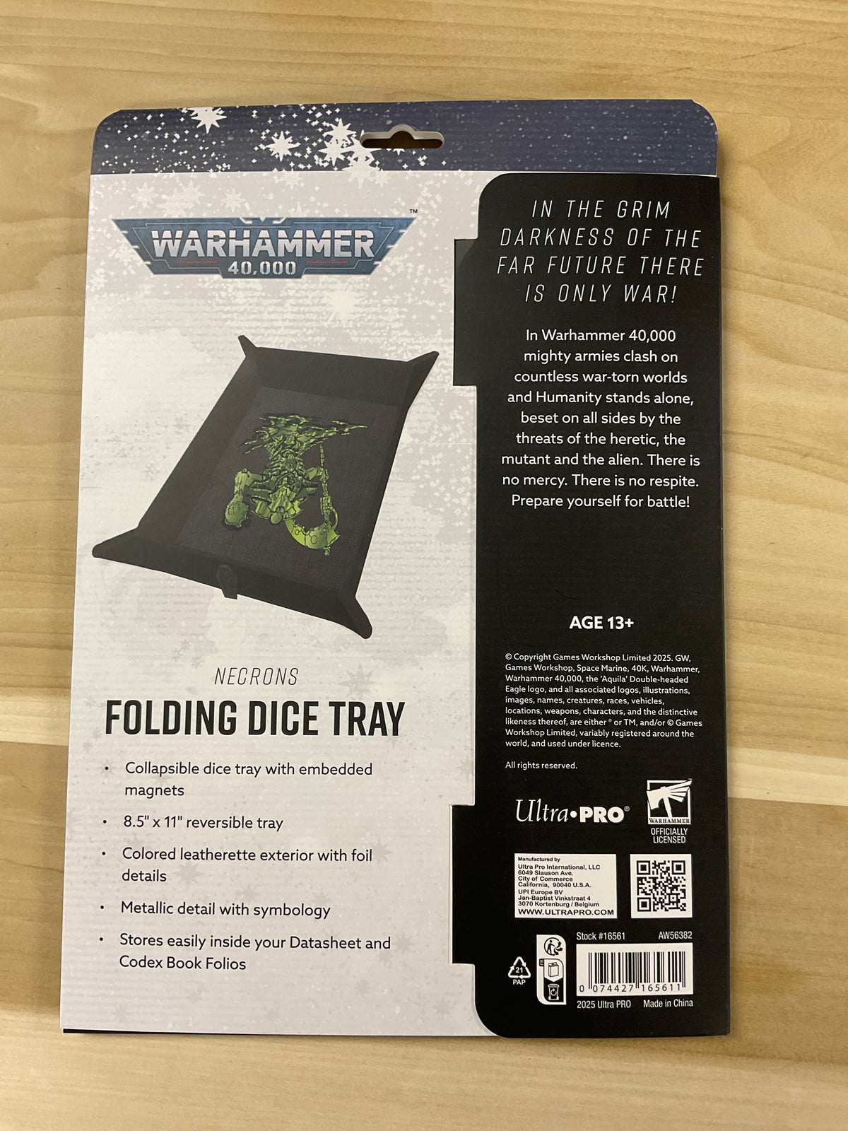Warhammer. Ultra pro. Folding dice tray.  Necron