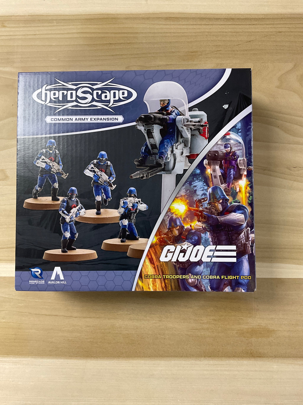 HeroScape   Gijoe   Cobra troopers & cobra fight pod