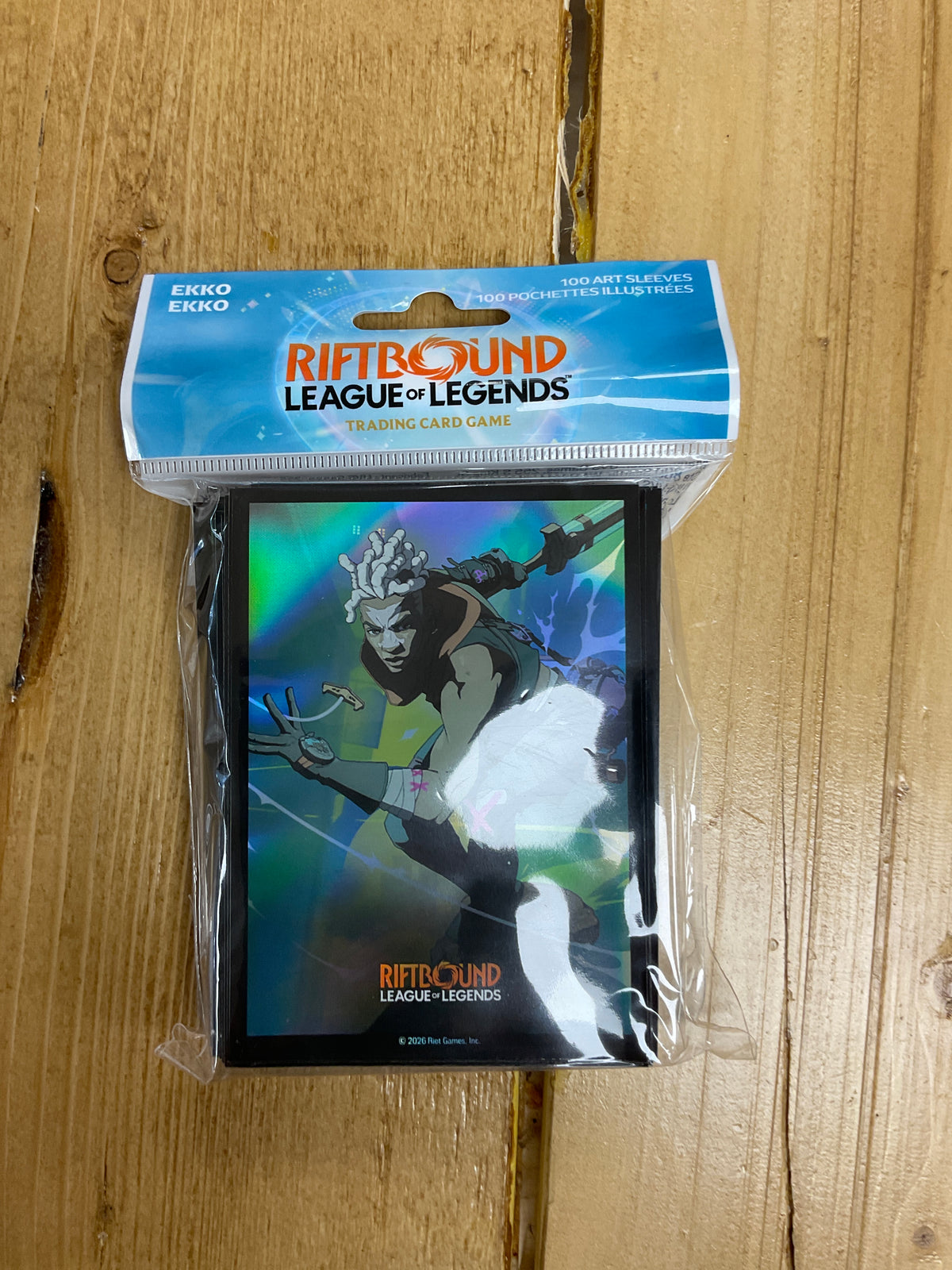 Riftbound league of legends Sleeve Ekko