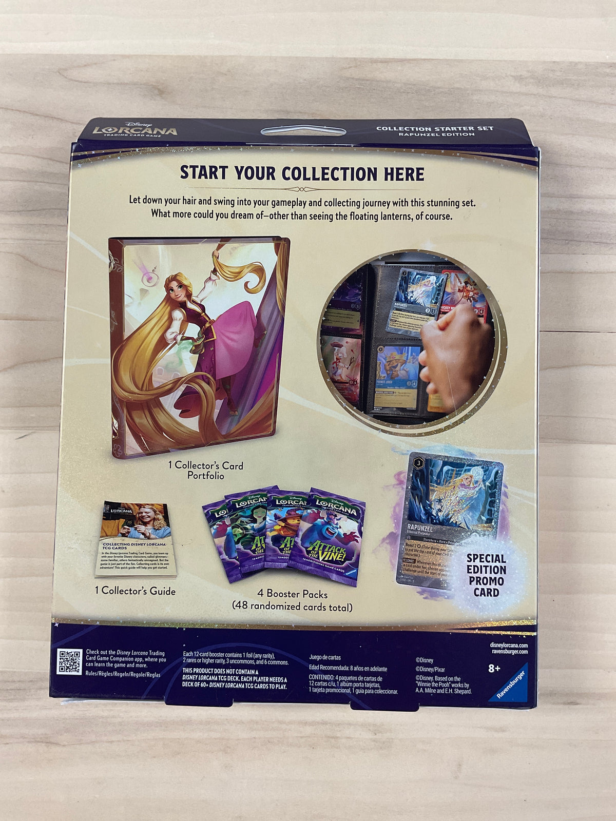 Disney   Lorcana  collection starter set   Rapunzel edition
