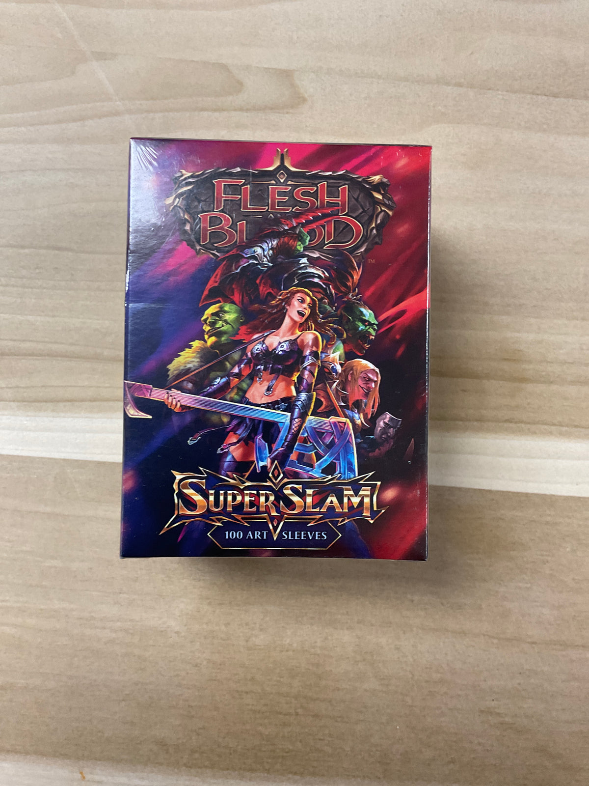 Dragon Shield Flesh and Blood Sleeve Super Slam
