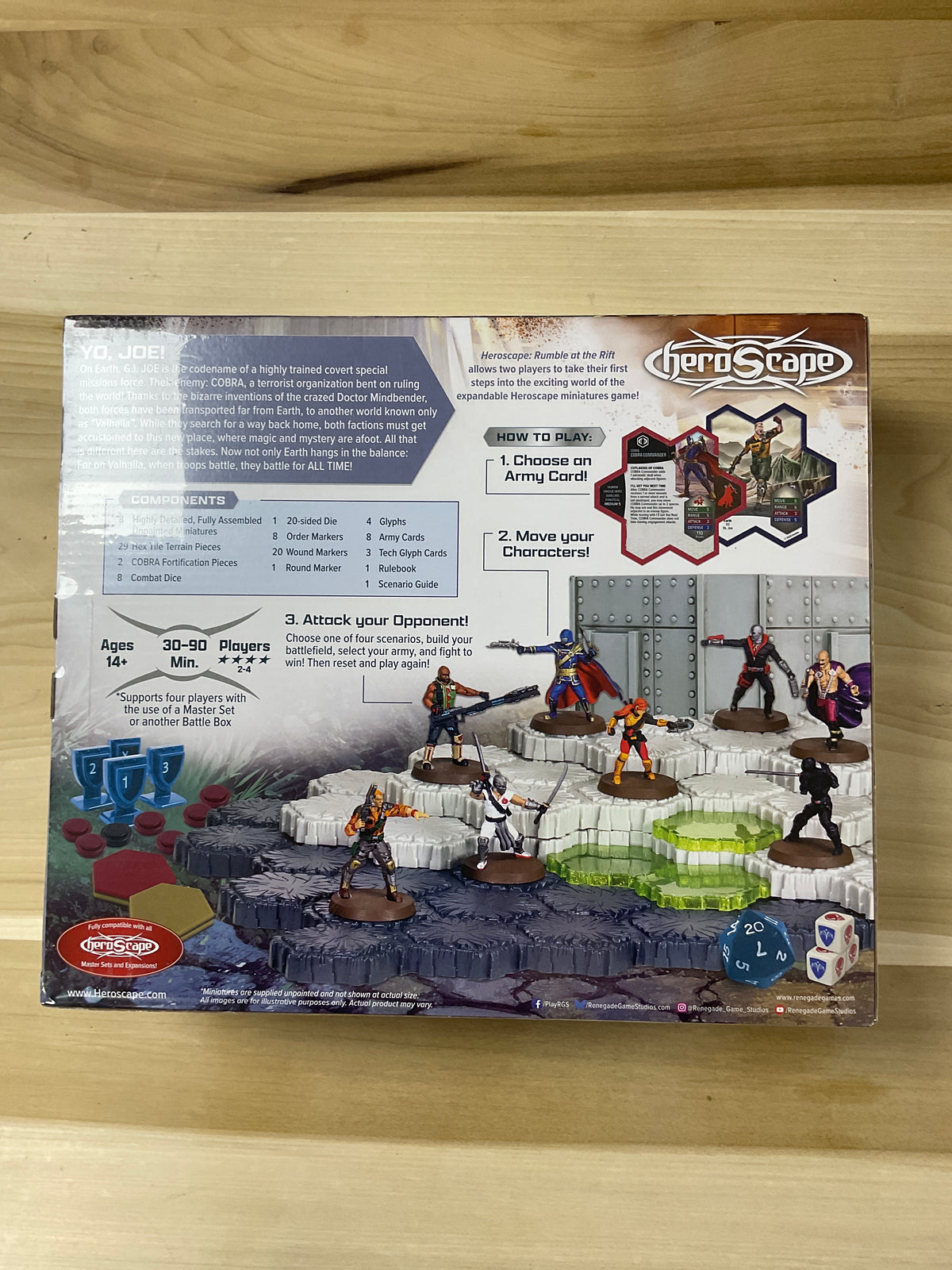 HeroScape   Gijoe   Rumble  at the rift