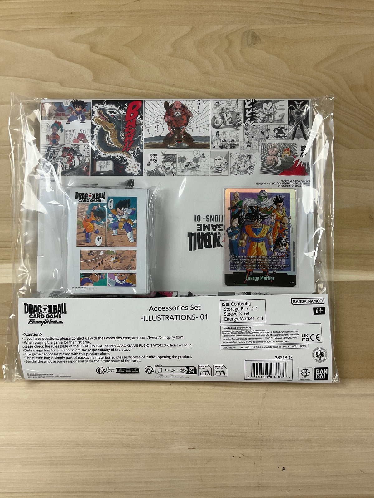 Dragon Ball fusion world accessoires set illustration 01