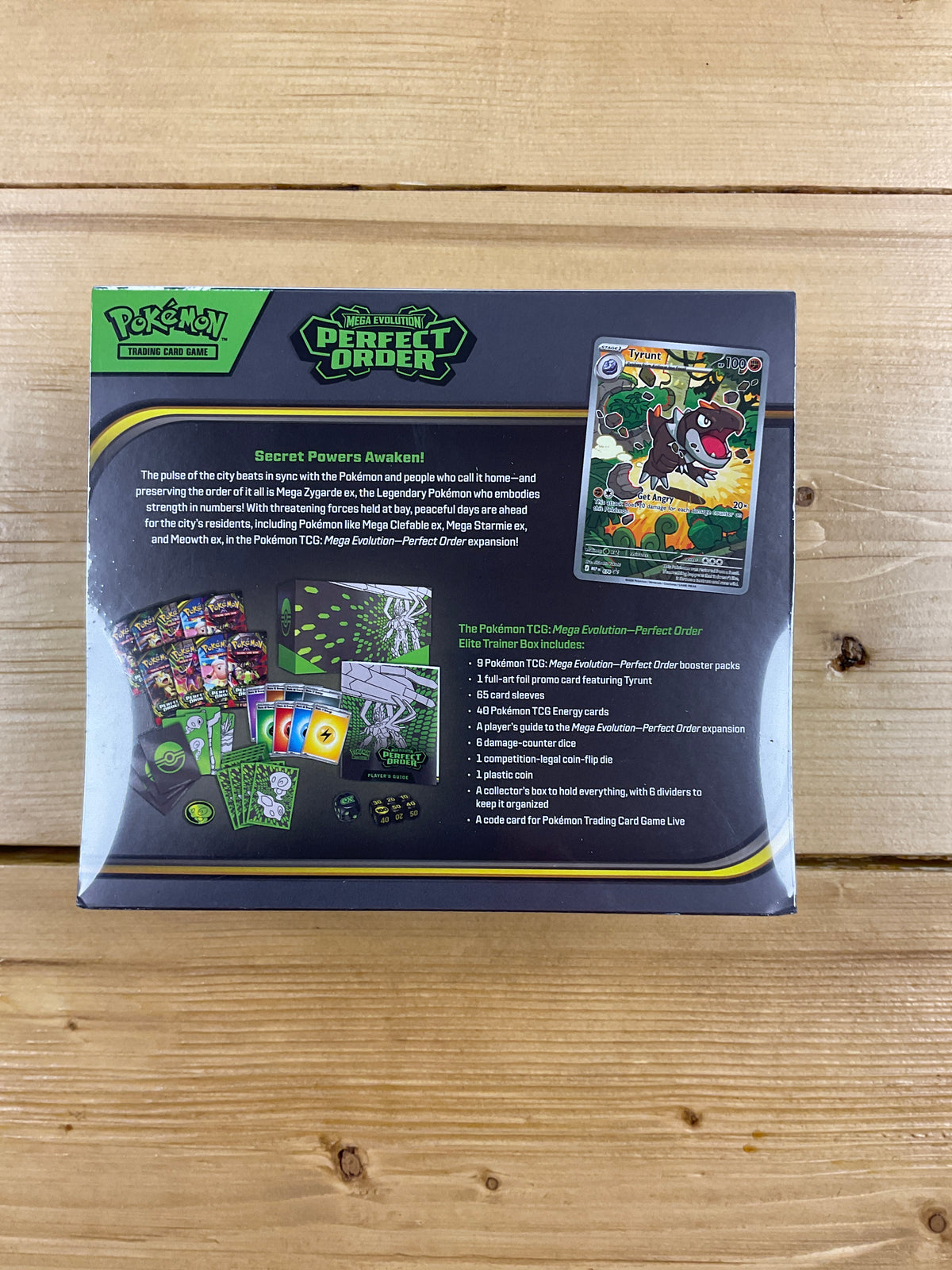 Pokémon   Élite trainer box   Mega évolution   Perfect order