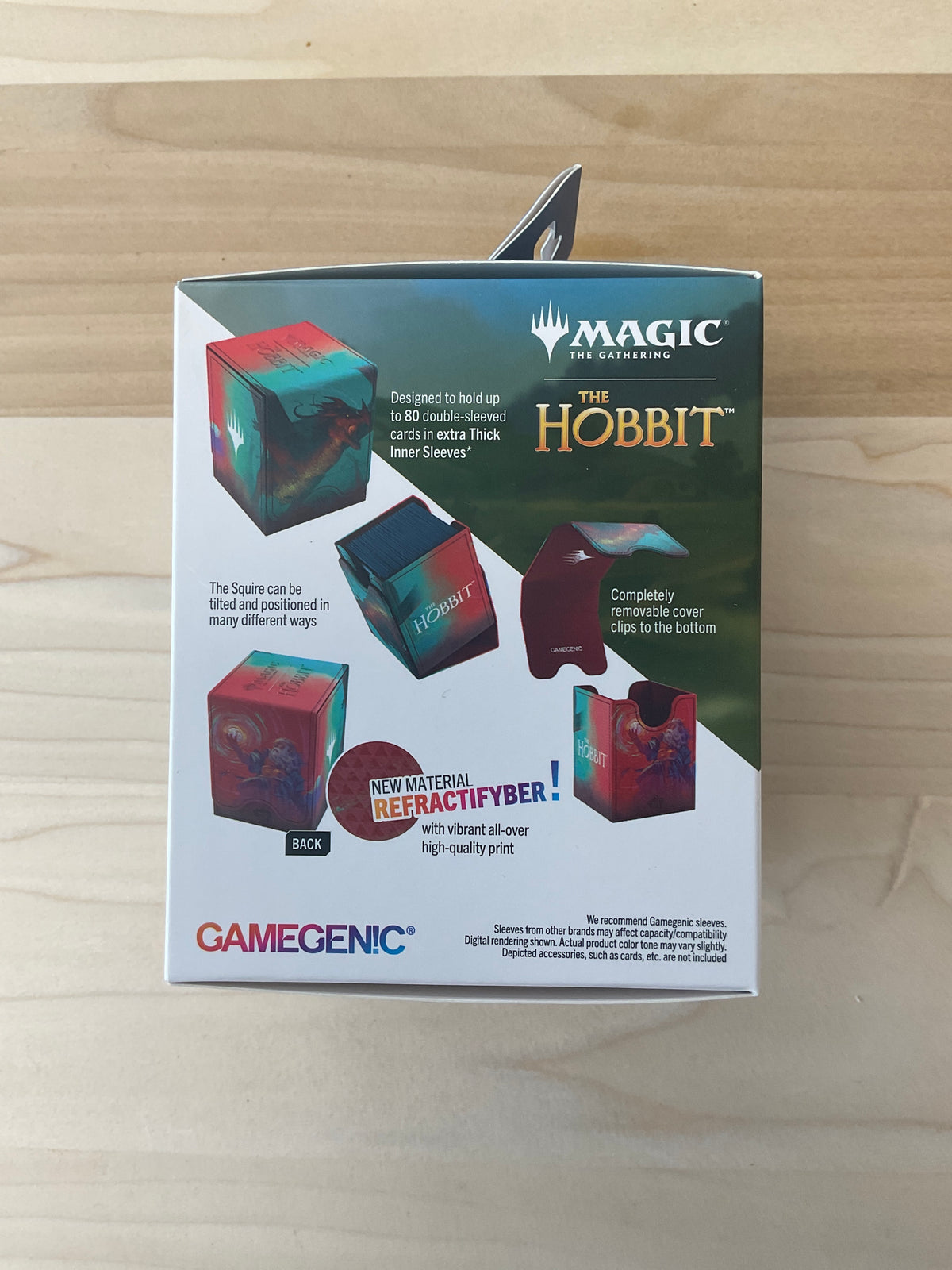 Gamegenic Mtg The Hobbit deck box Squire 80xl dragon