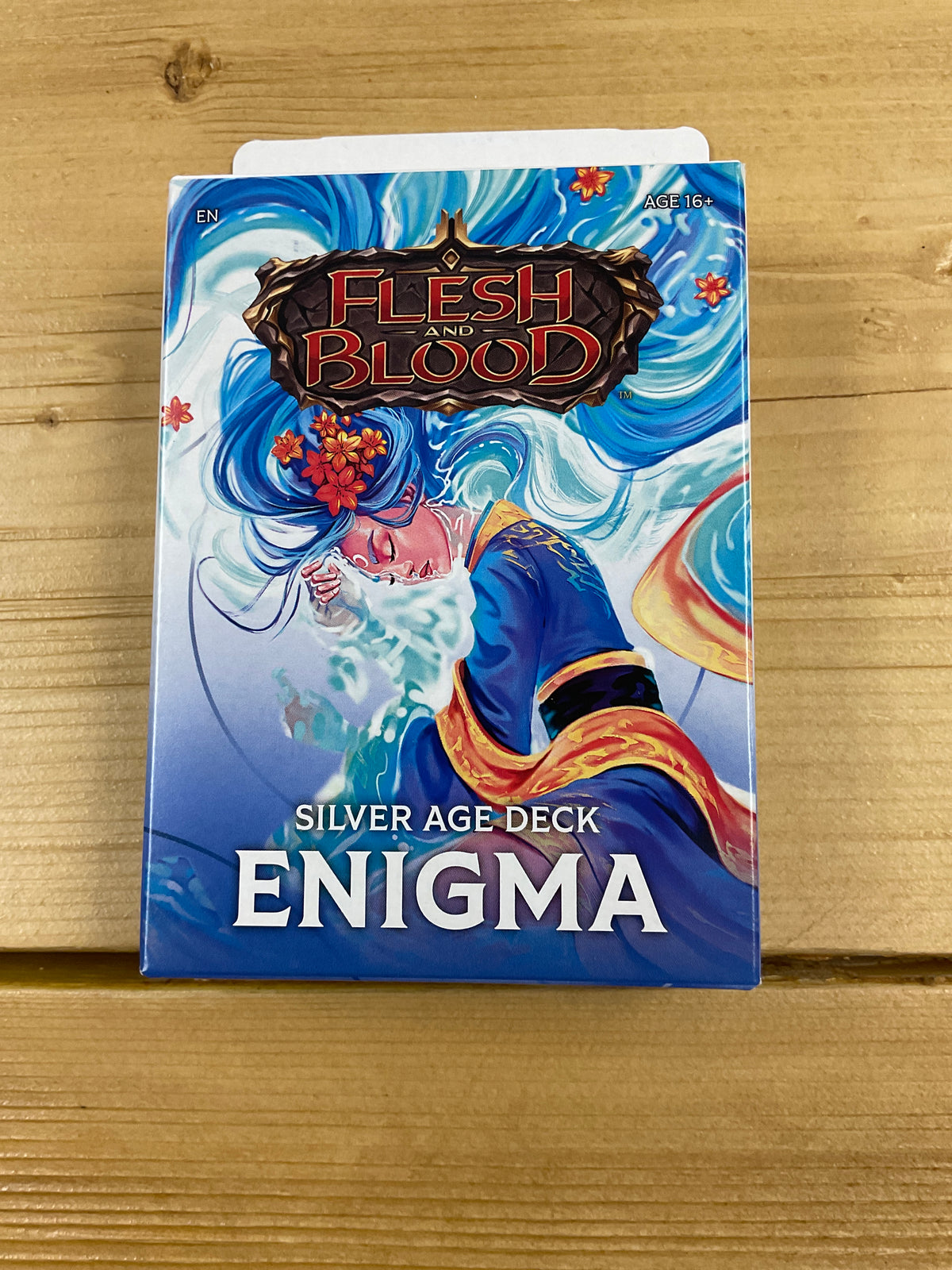 Flesh and Blood silver âge deck.  Enigma