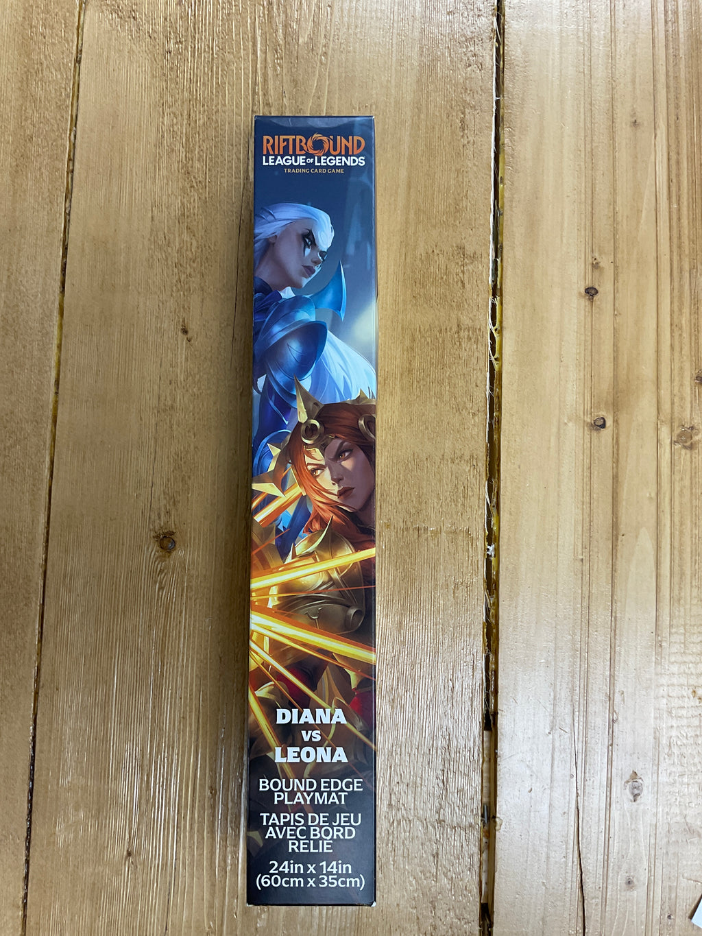 Riftbound league of legends Playmat Diana vs Leone