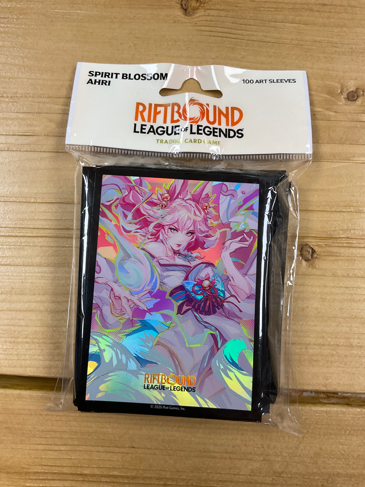 Riftbound league of legends Sleeve Spirit Blossom Ahri