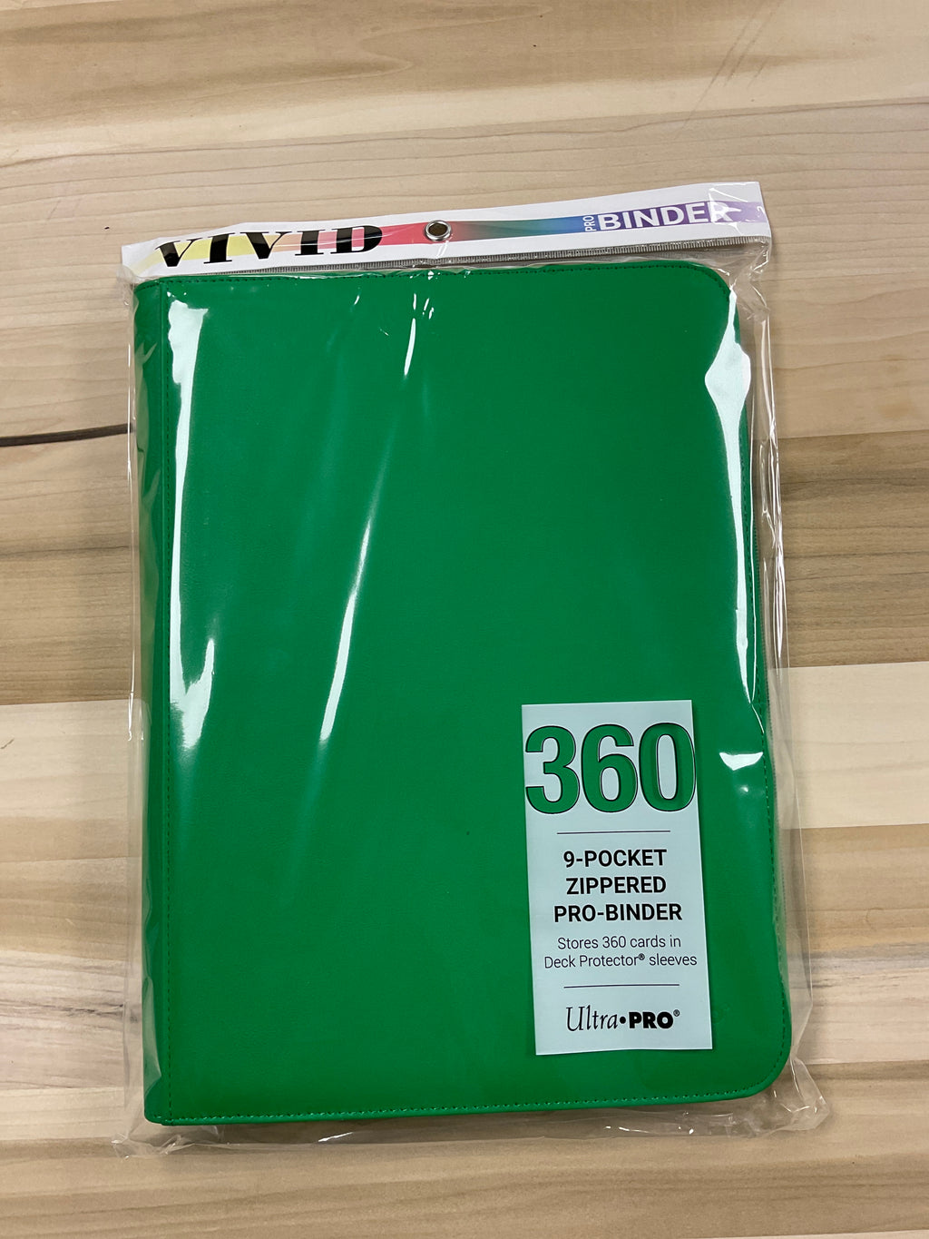 Vivid Pro Binder  360 /9pockets zipper binder
