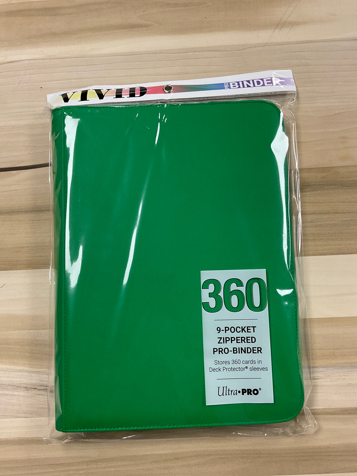 Vivid Pro Binder  360 /9pockets zipper binder