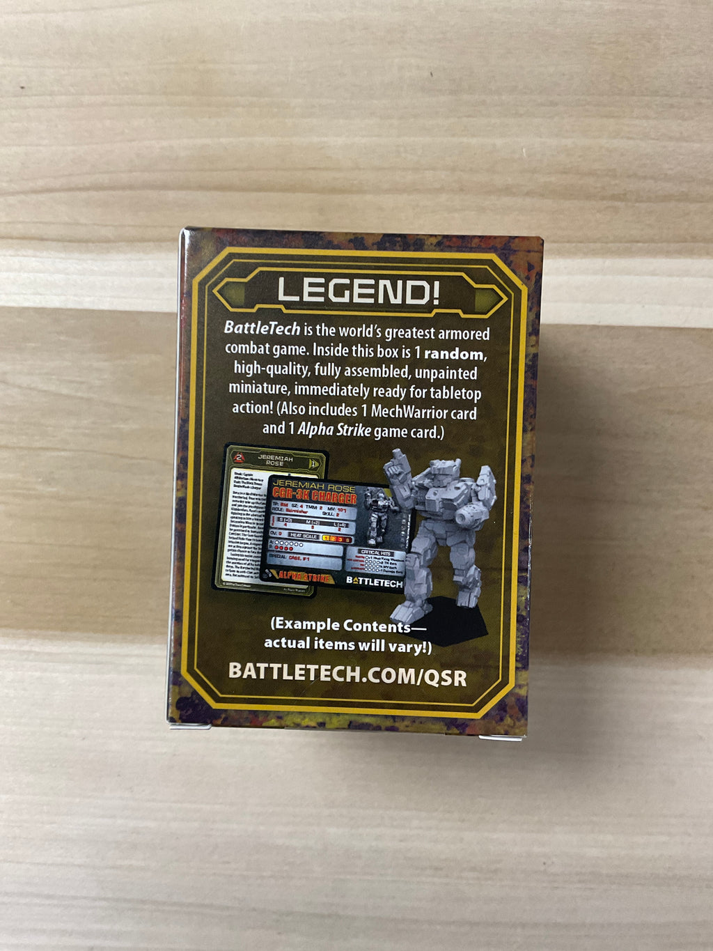Battletech   Salvateur box:   Légendaire warriors