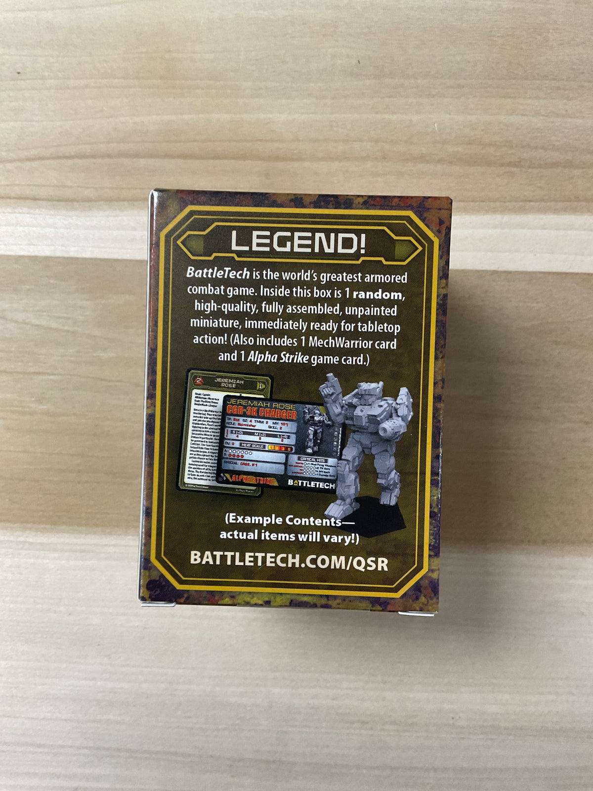 Battletech   Salvateur box:   Légendaire warriors