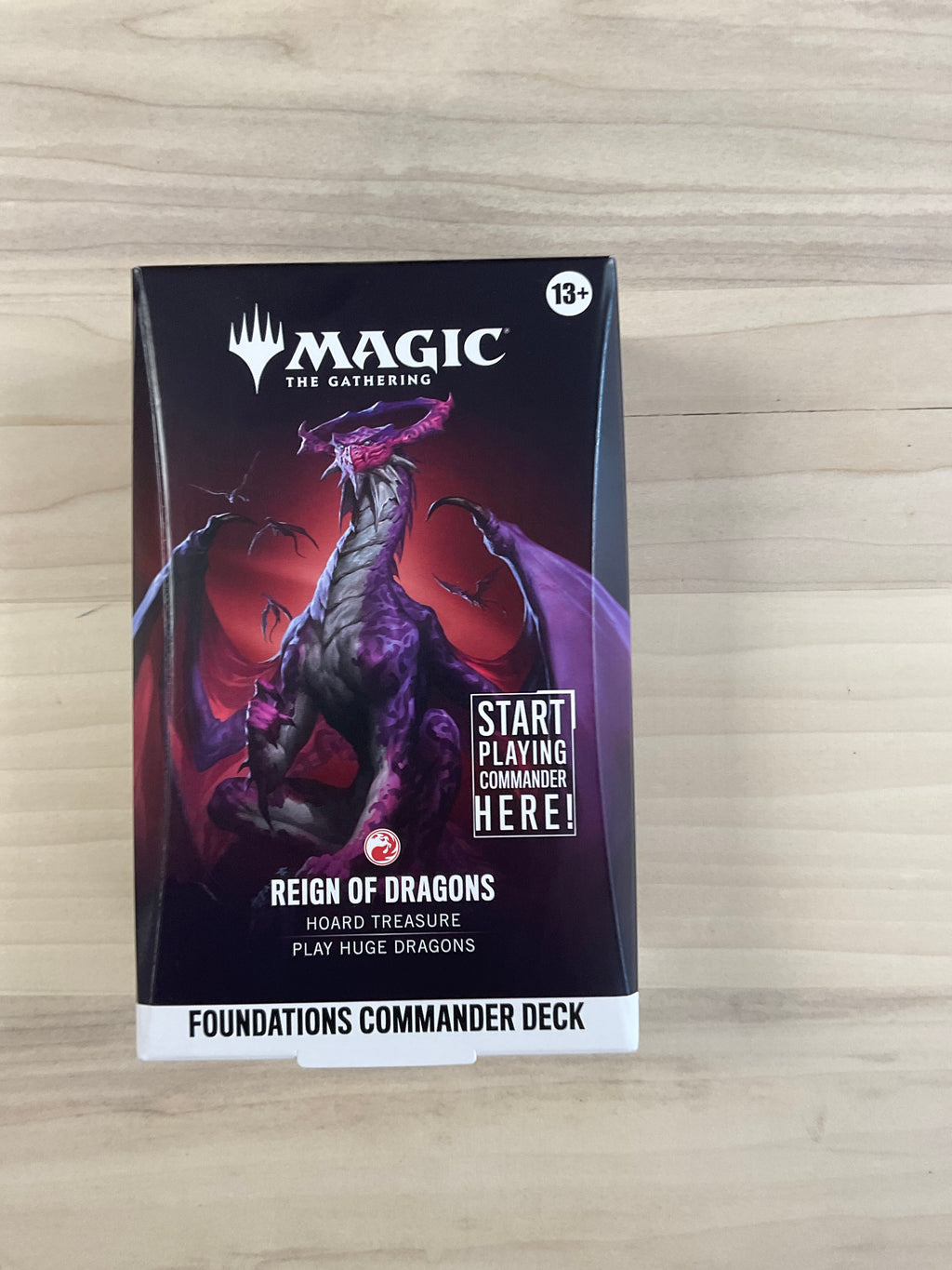 Mtg commander deck Reign of Dragons