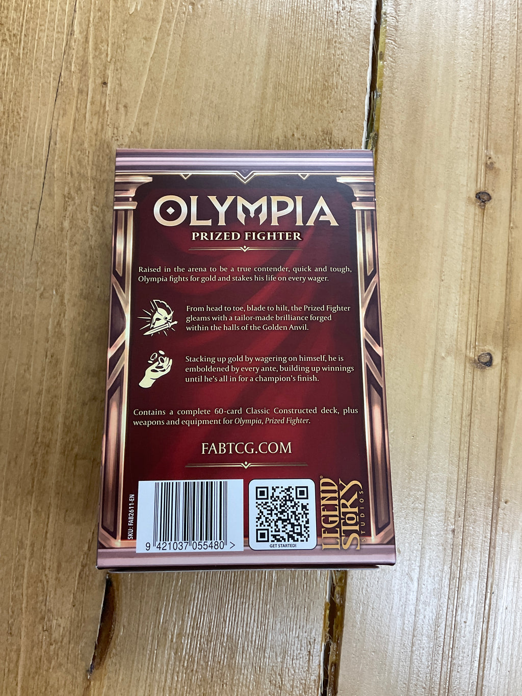 Flesh and Blood Armory deck Olympia