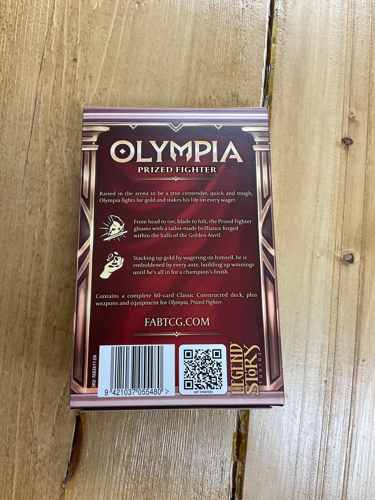 Flesh and Blood Armory deck Olympia