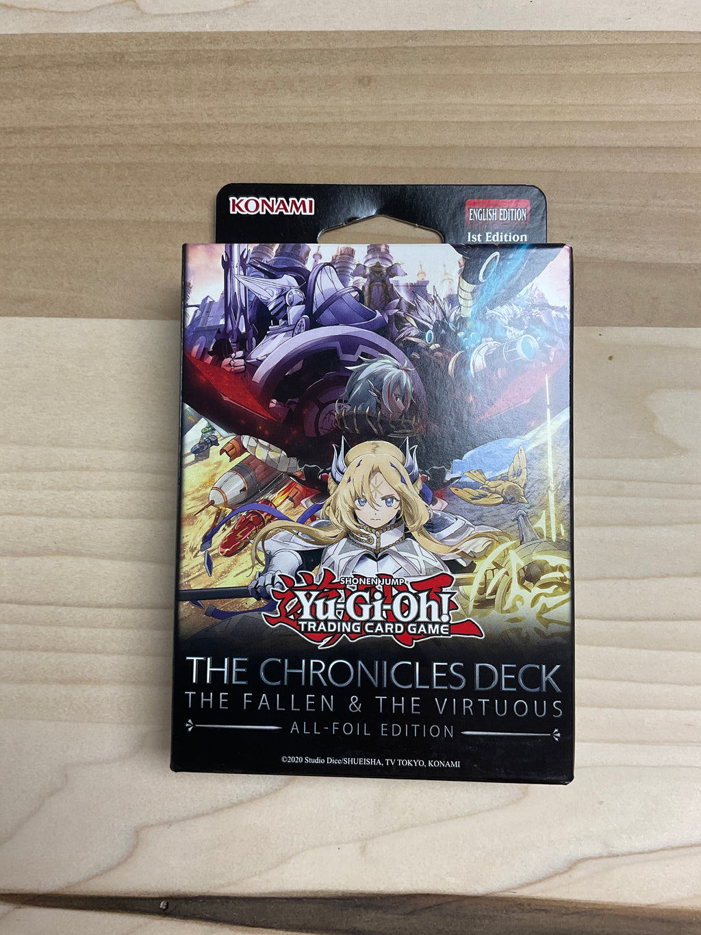 Yu gi oh. The crhonicles deck.  The fallen et the virtous