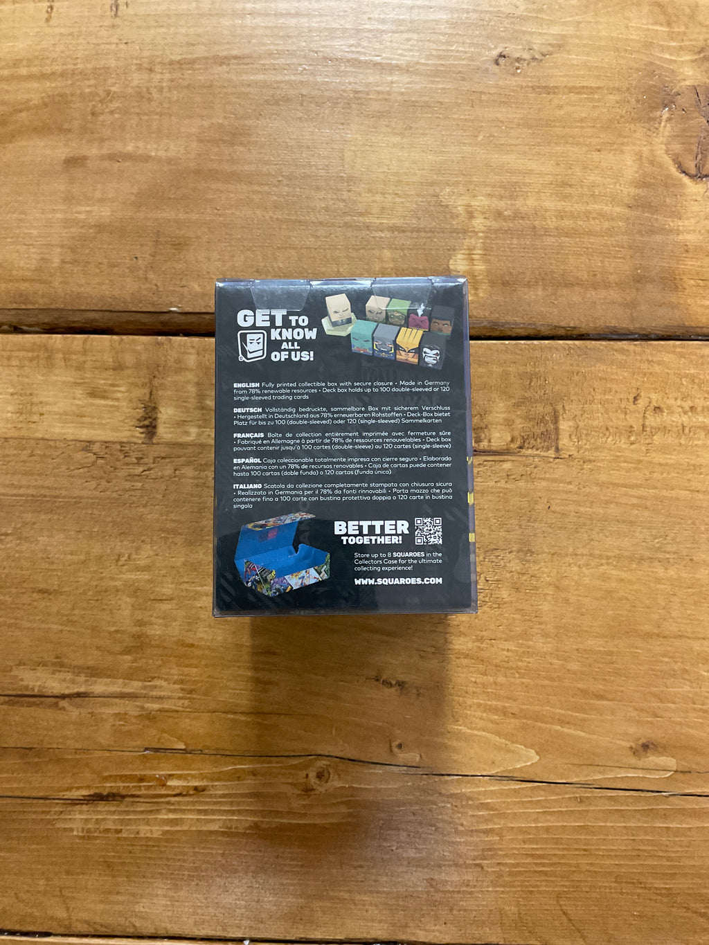 Squaroes Darkseid deck box