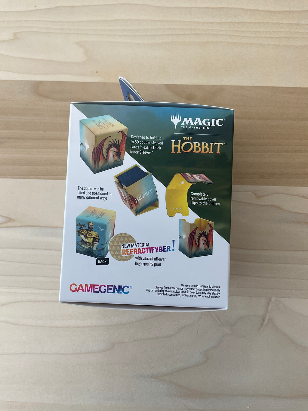 Gamegenic Mtg The Hobbit deck box squire 80xl Smug