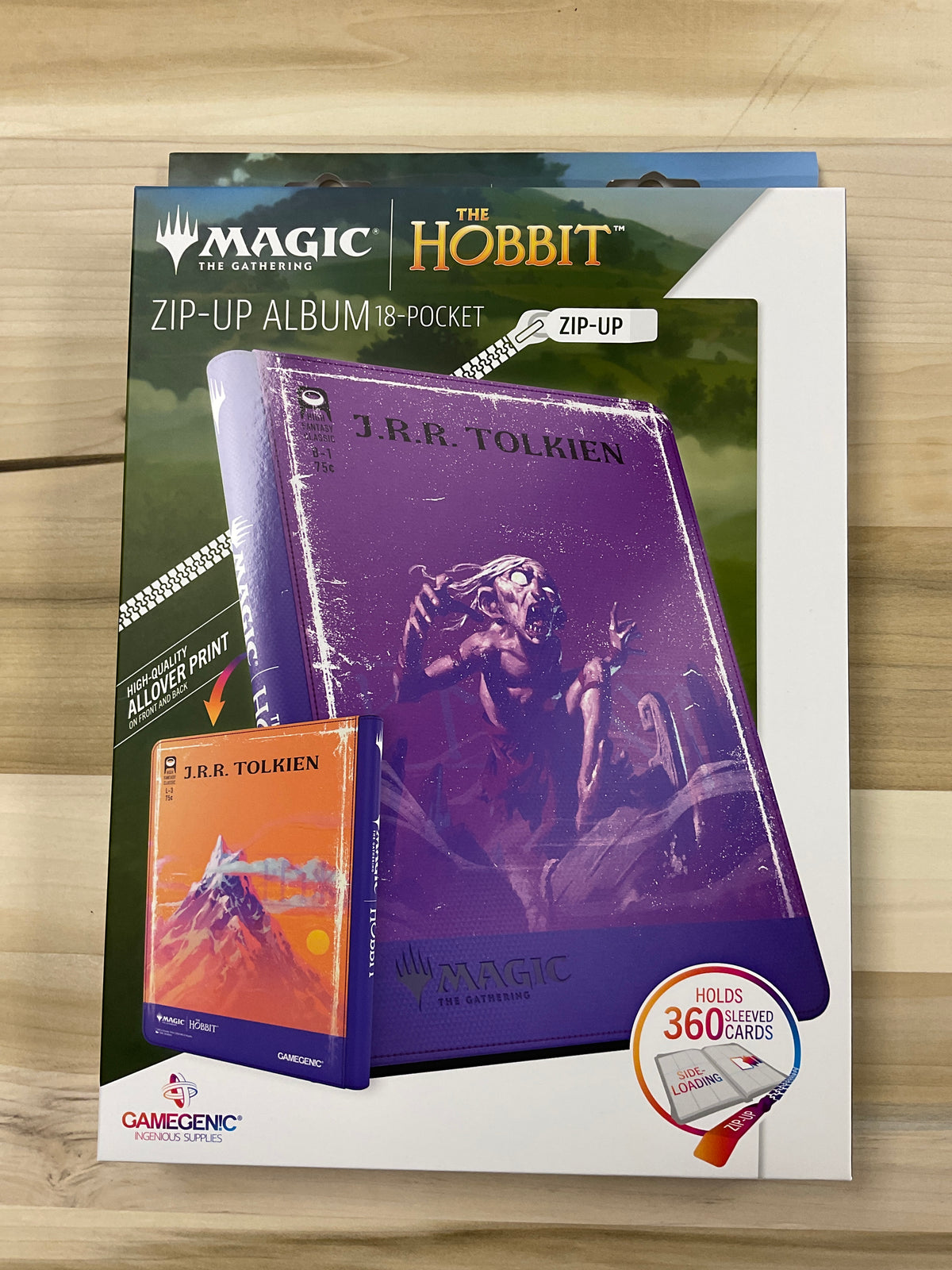 Gamegenic mtg Thé Hobbit binder  Gollum