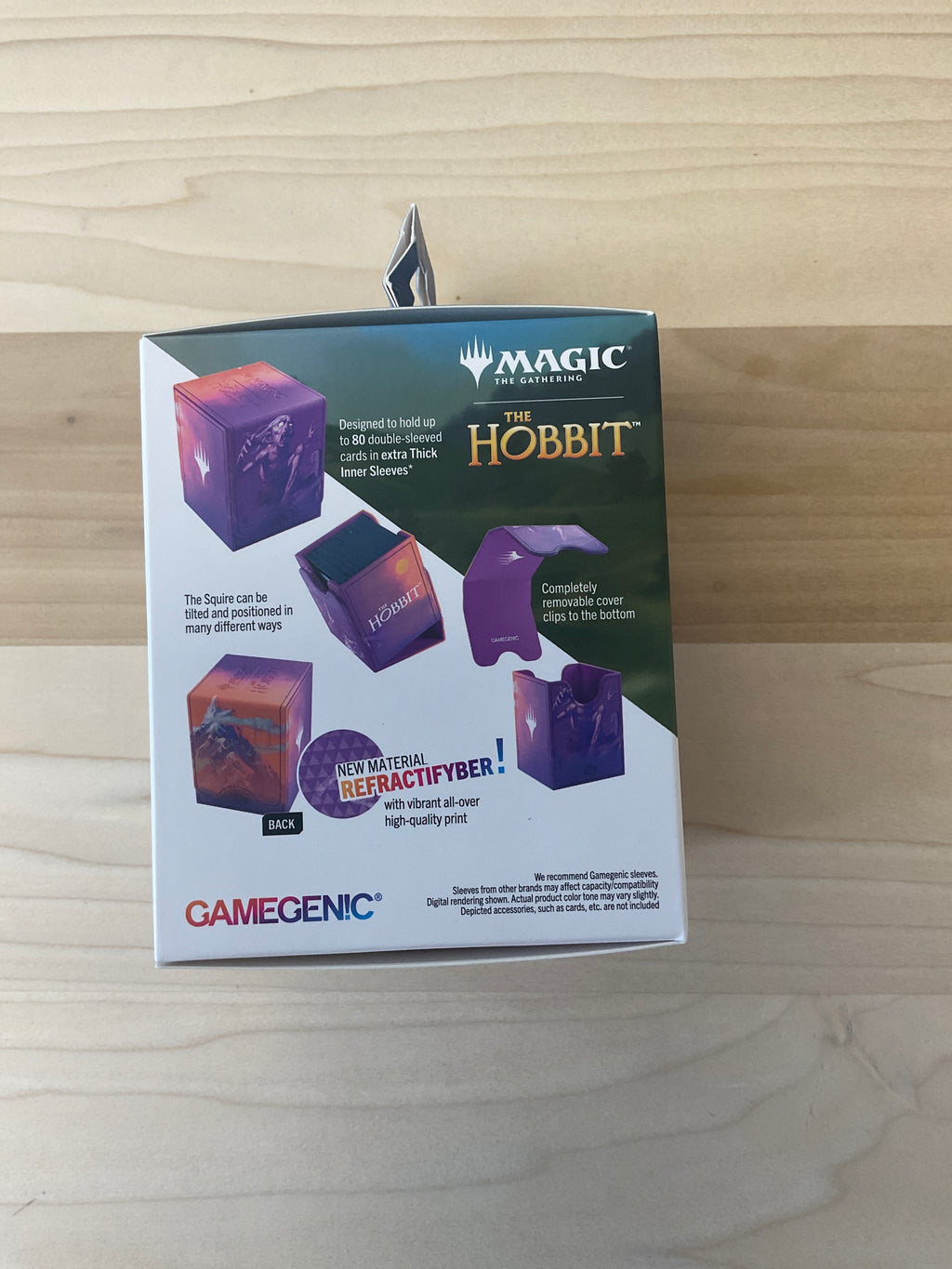 Gamegenic Mtg The Hobbit deck box Squire 80xl Gullum