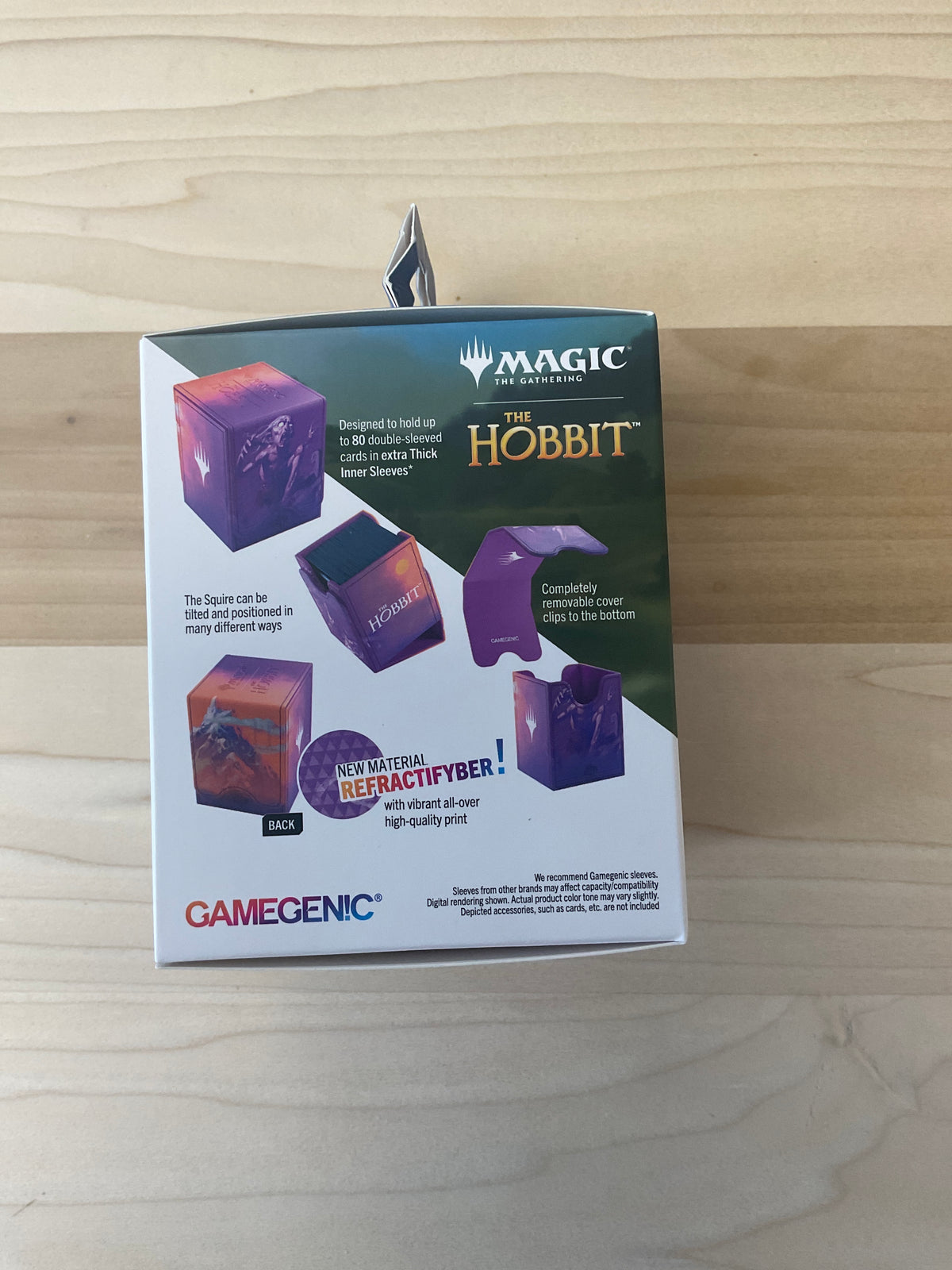 Gamegenic Mtg The Hobbit deck box Squire 80xl Gullum