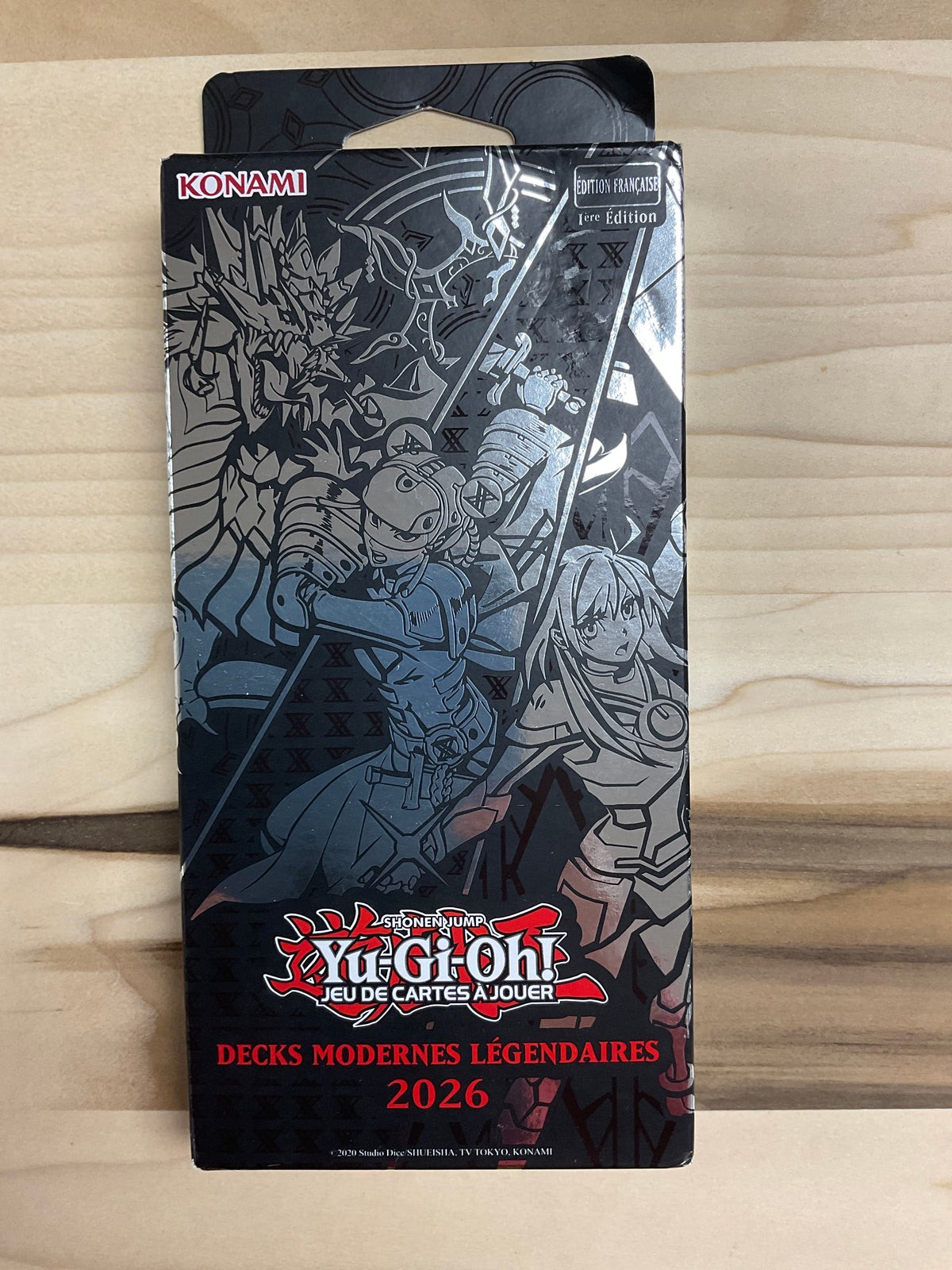 Yu-go-oh.   Deck moderne légendaire 2026.  Fr