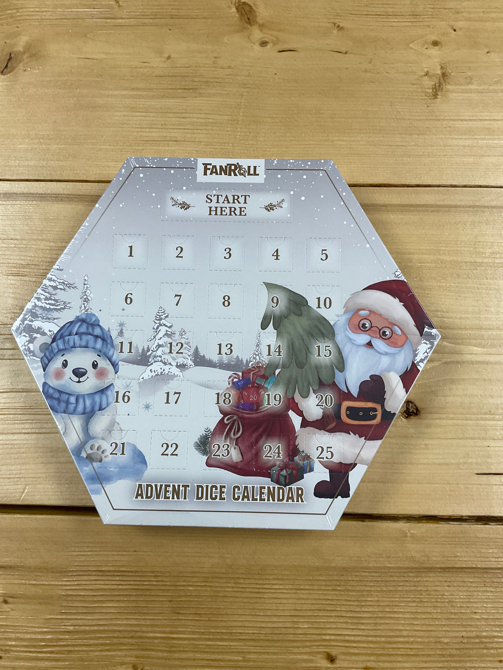 Fanroll Advent calendar Christmas